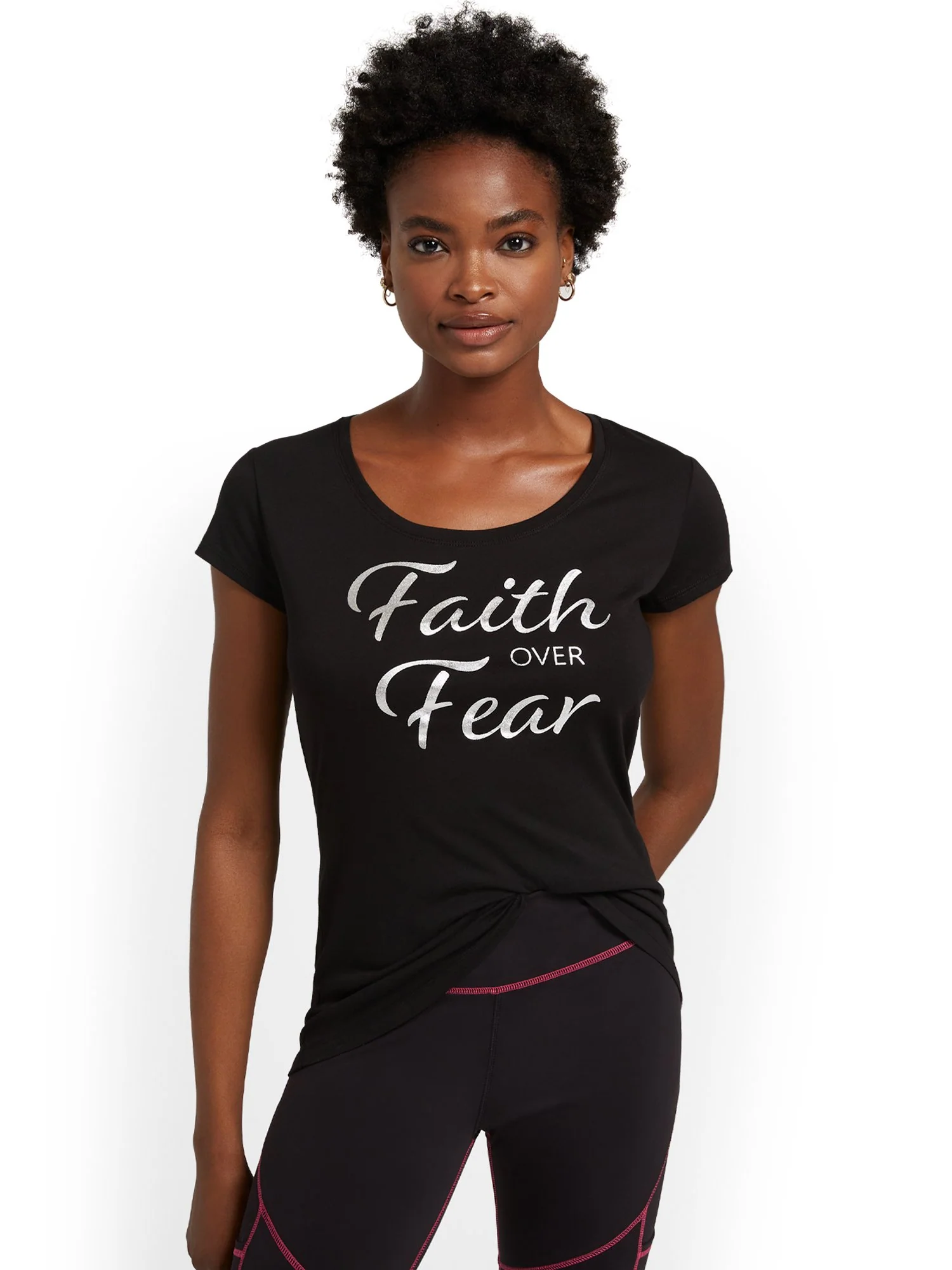 Faith Over Fear Graphic Tee - Image 2