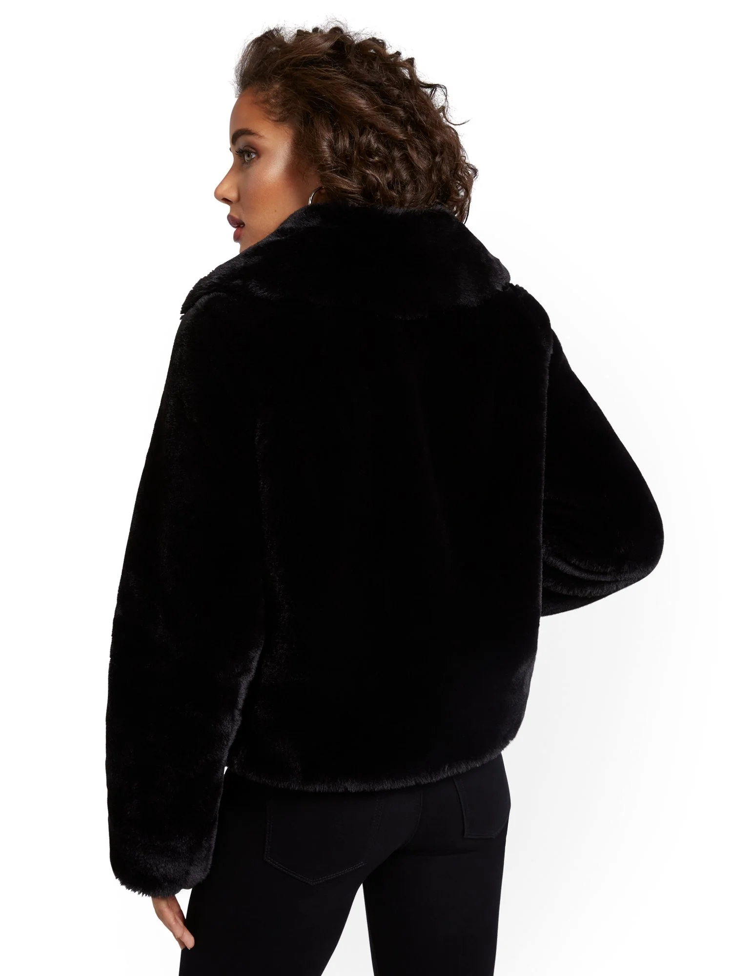 Faux-Fur Jacket - Image 3