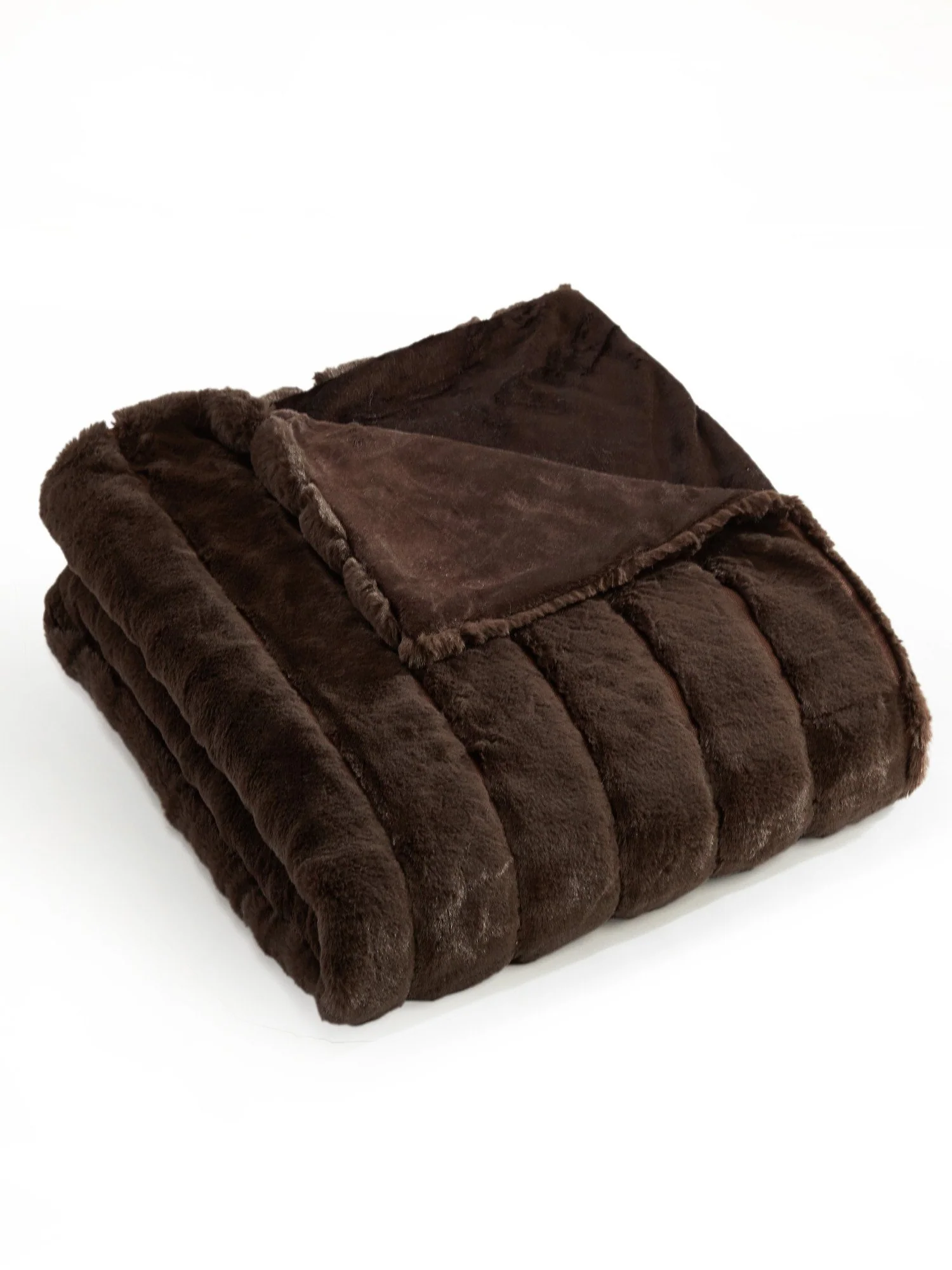 Faux-Fur Throw Blanket - NY&C x Chic Home - Image 8