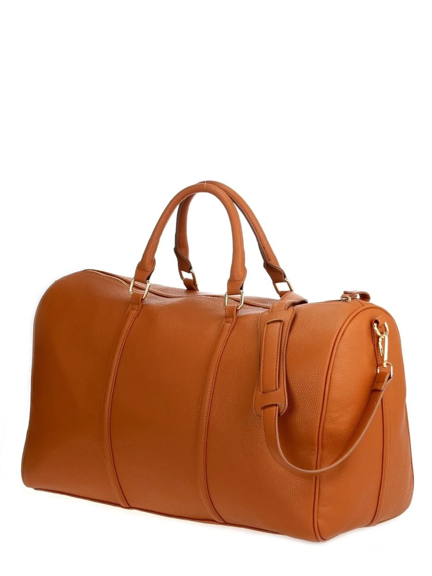 Faux Leather Weekender Bag - Image 3