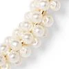 Faux-Pearl Goldtone Hoop Earring - Image 2