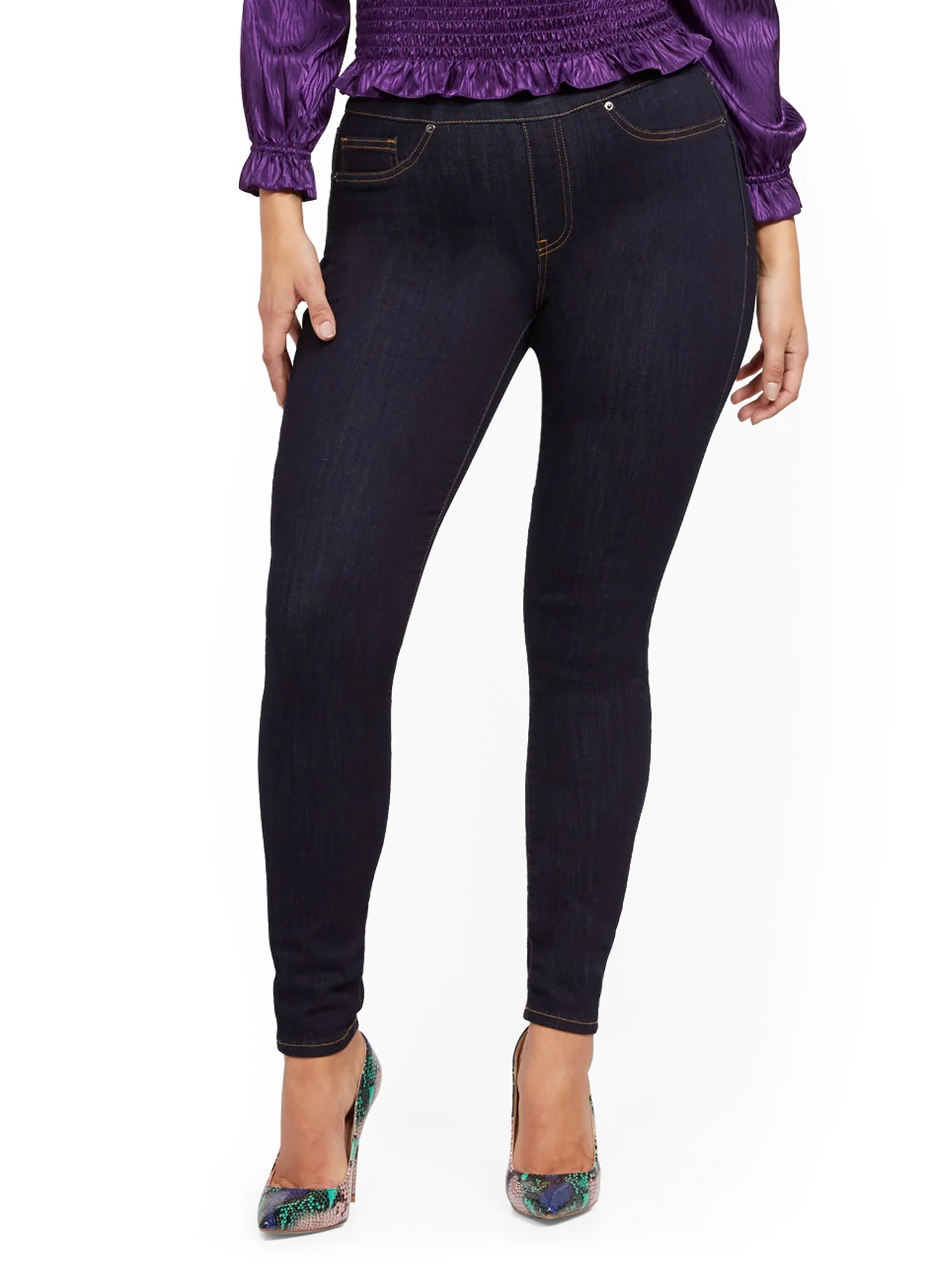Feel Good Pull-On Legging - Rinse
