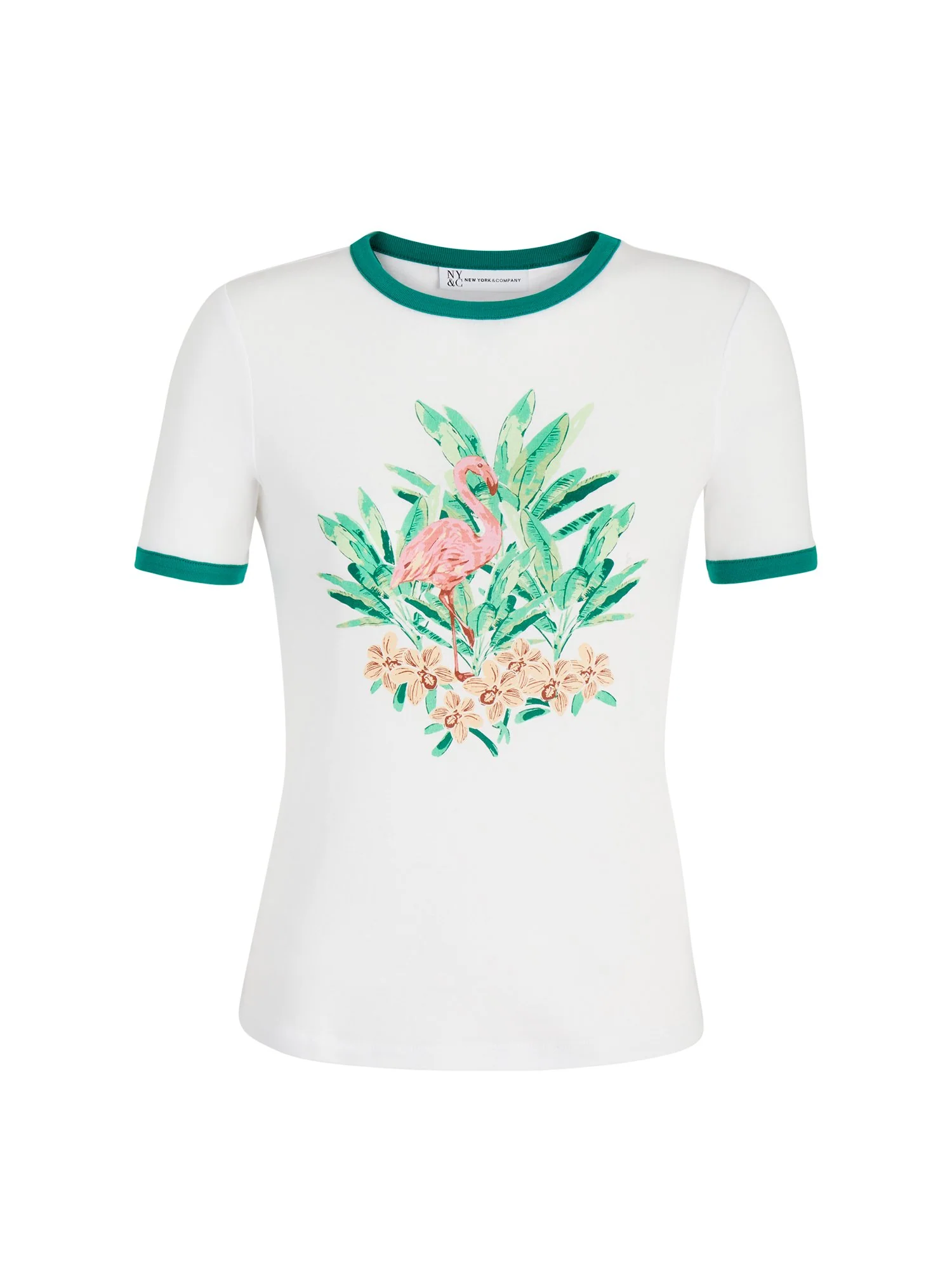 Flamingo Graphic Tee - The NY&C Legacy Collection