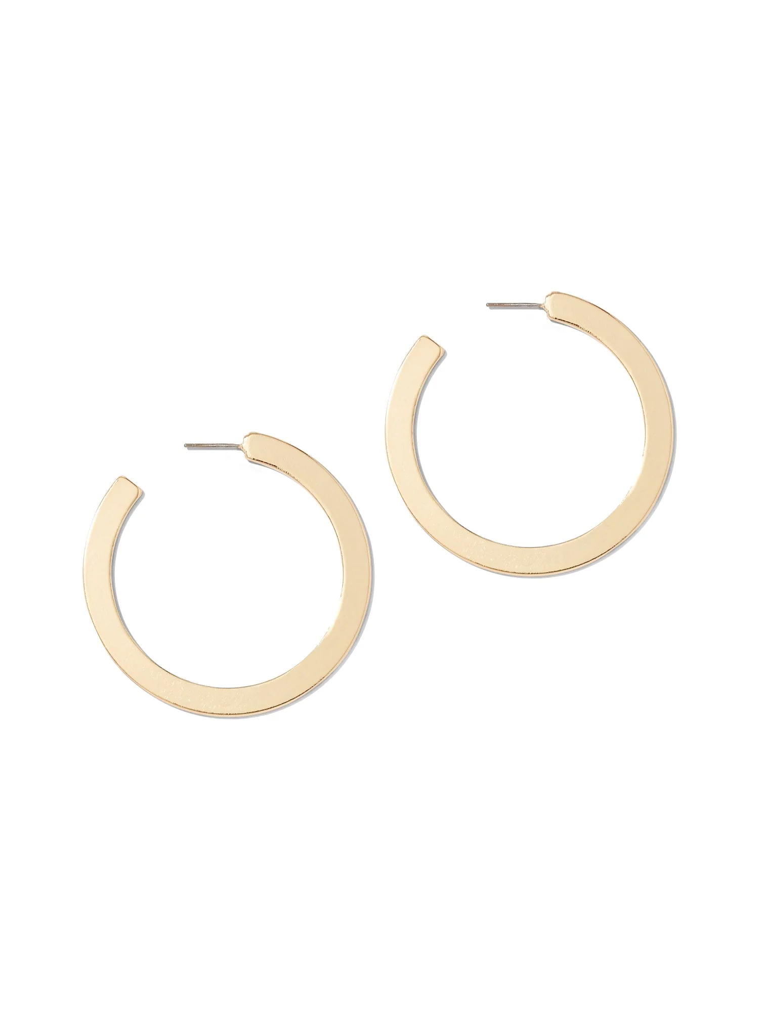 Flat Hoop Earring