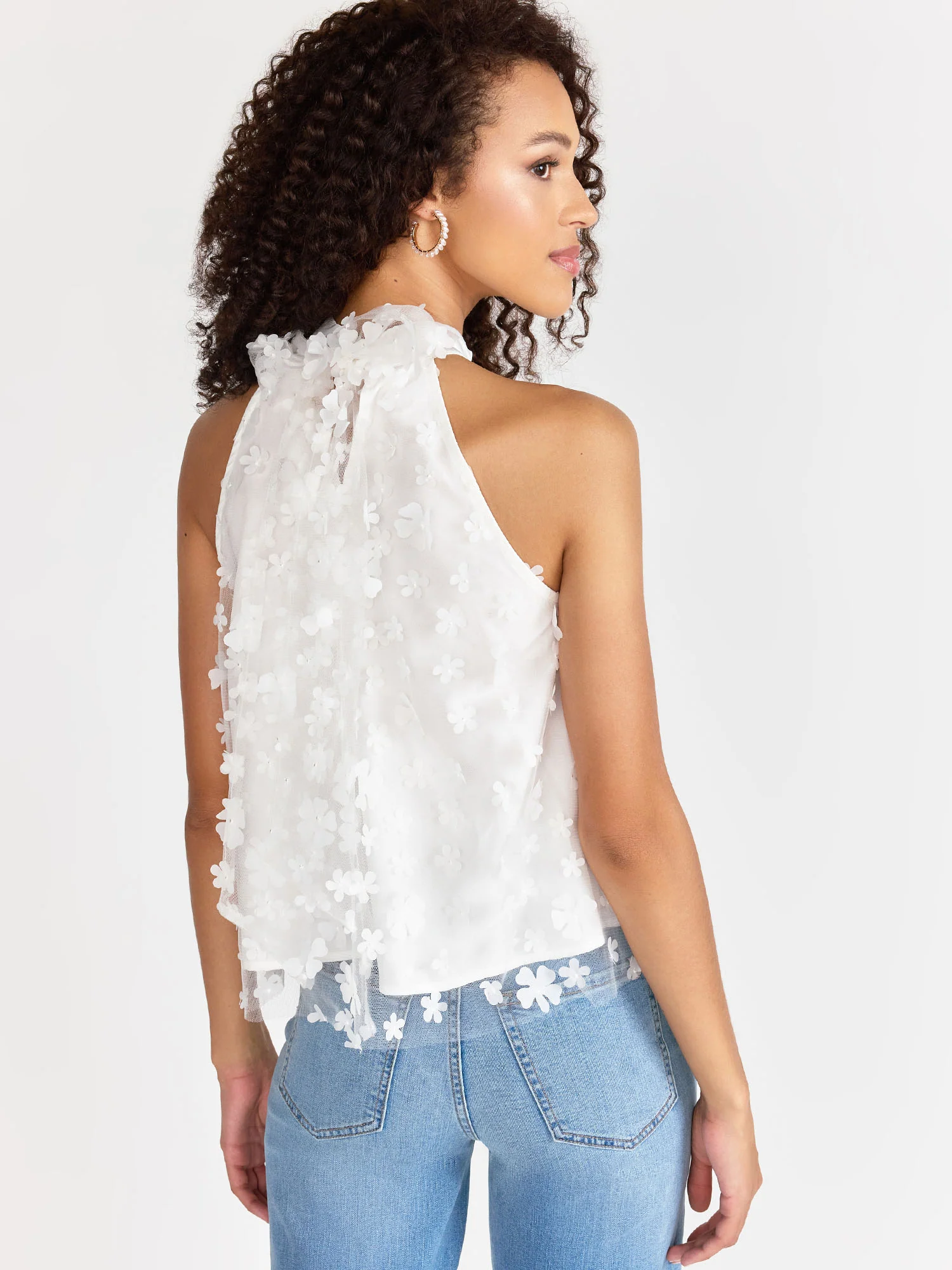 Floral Applique Top - Lena - Image 5