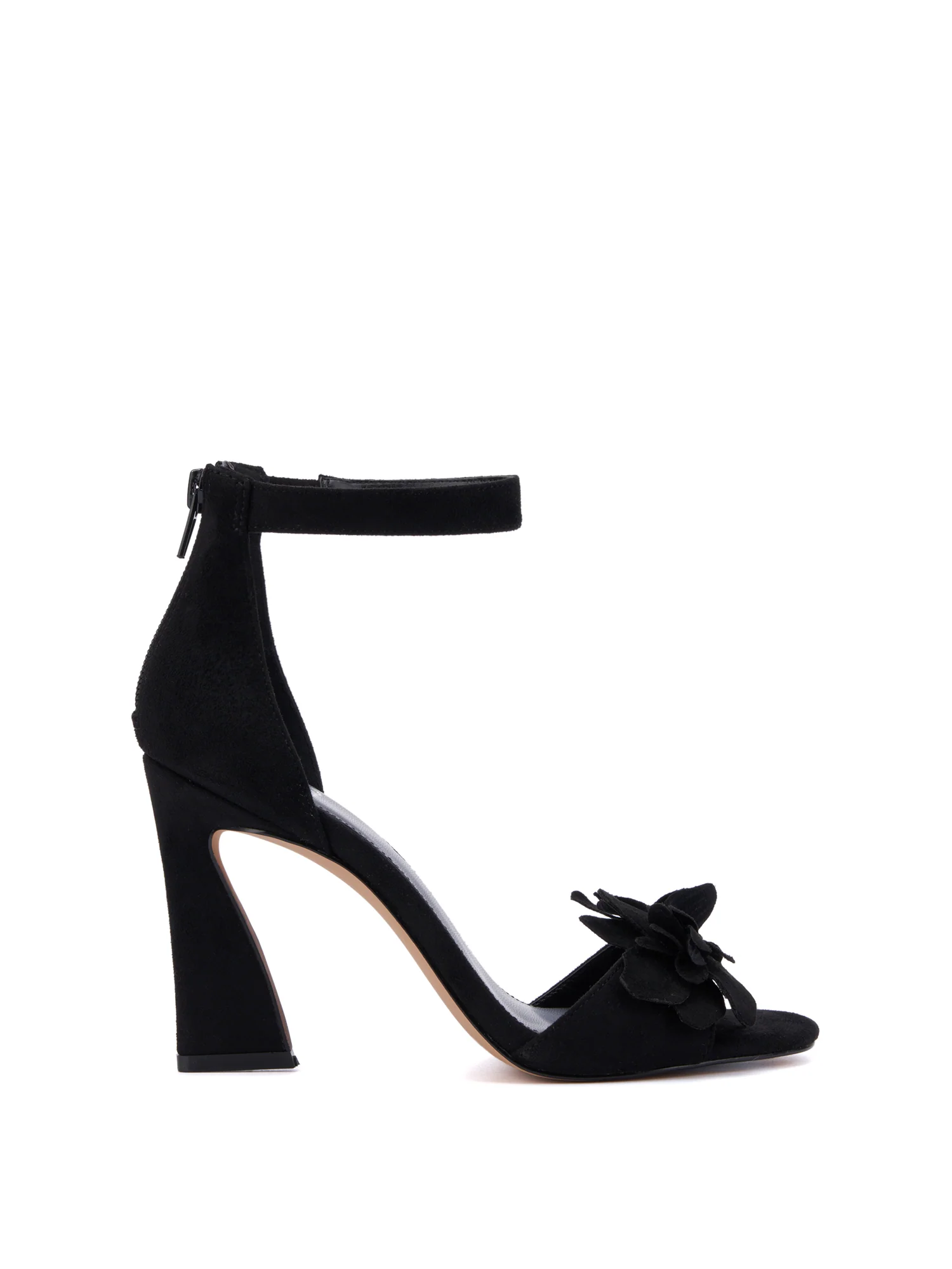Floral-Detail Block-Heel - Image 5