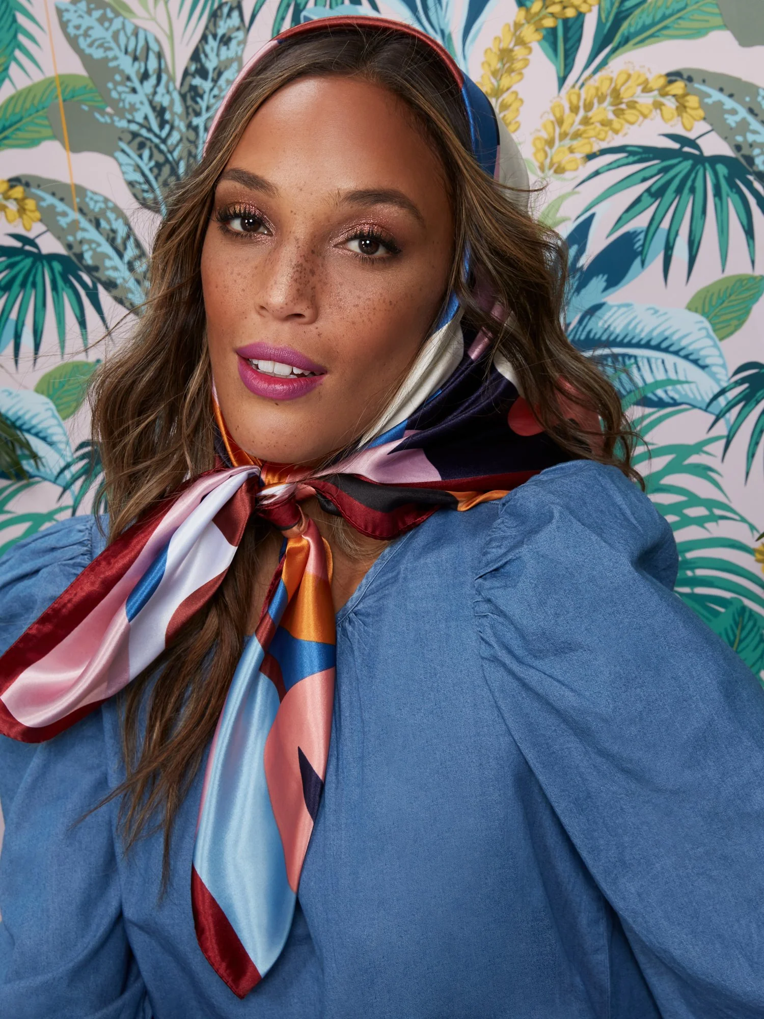 Floral Multiwear Scarf - Image 2