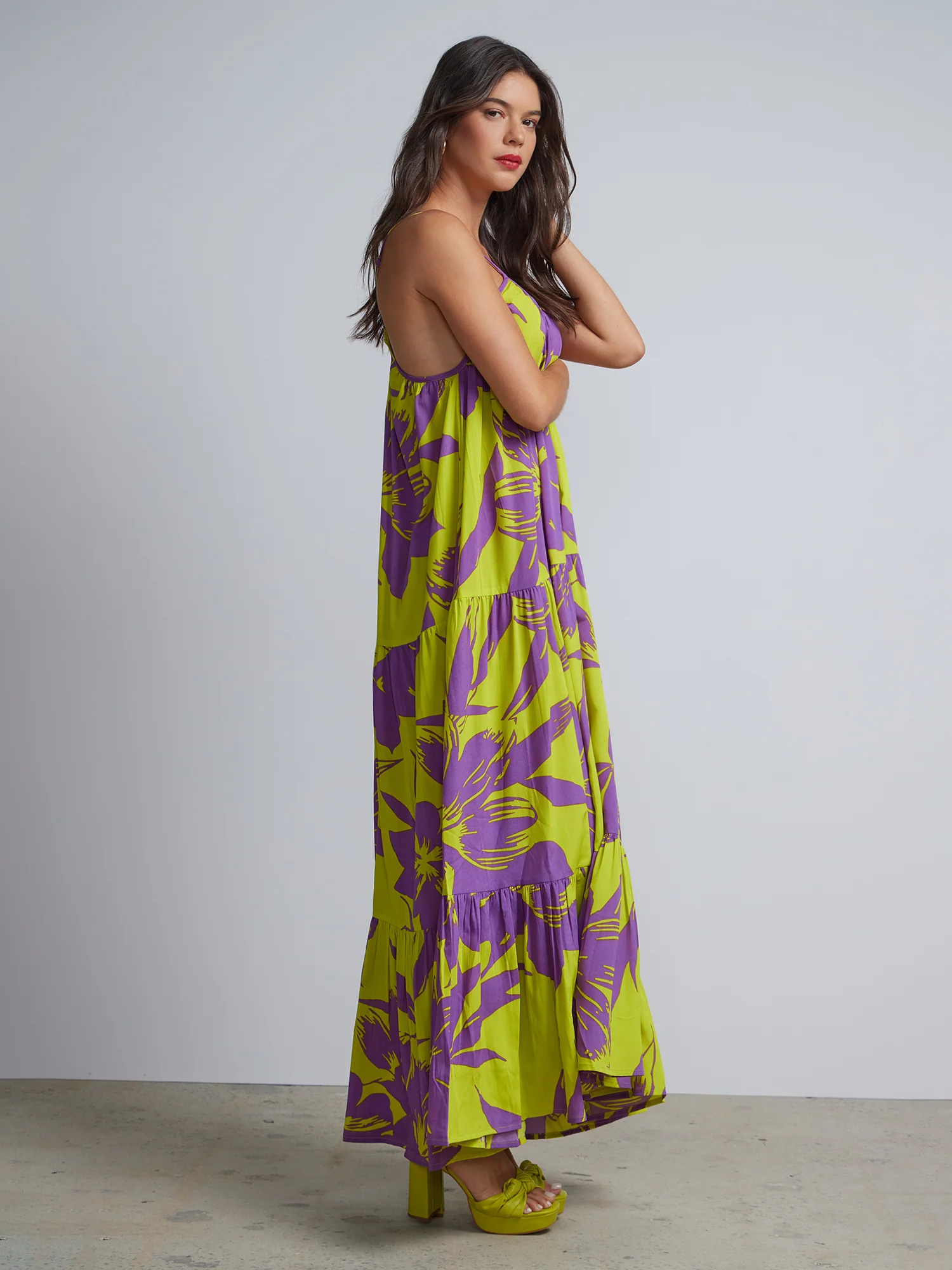 Floral-Print Maxi Dress - Image 2
