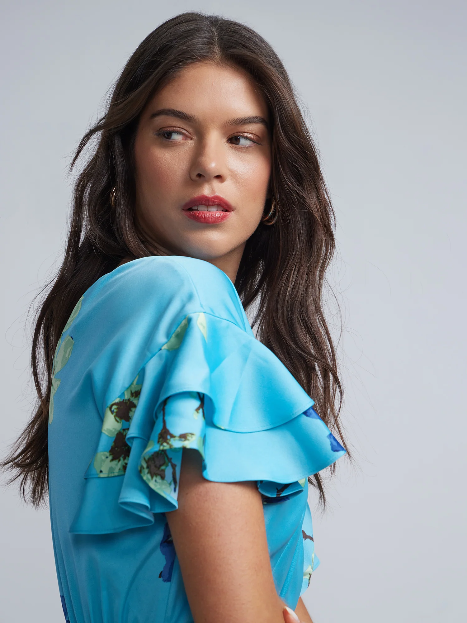 Floral-Print Wrap Dress - Image 4