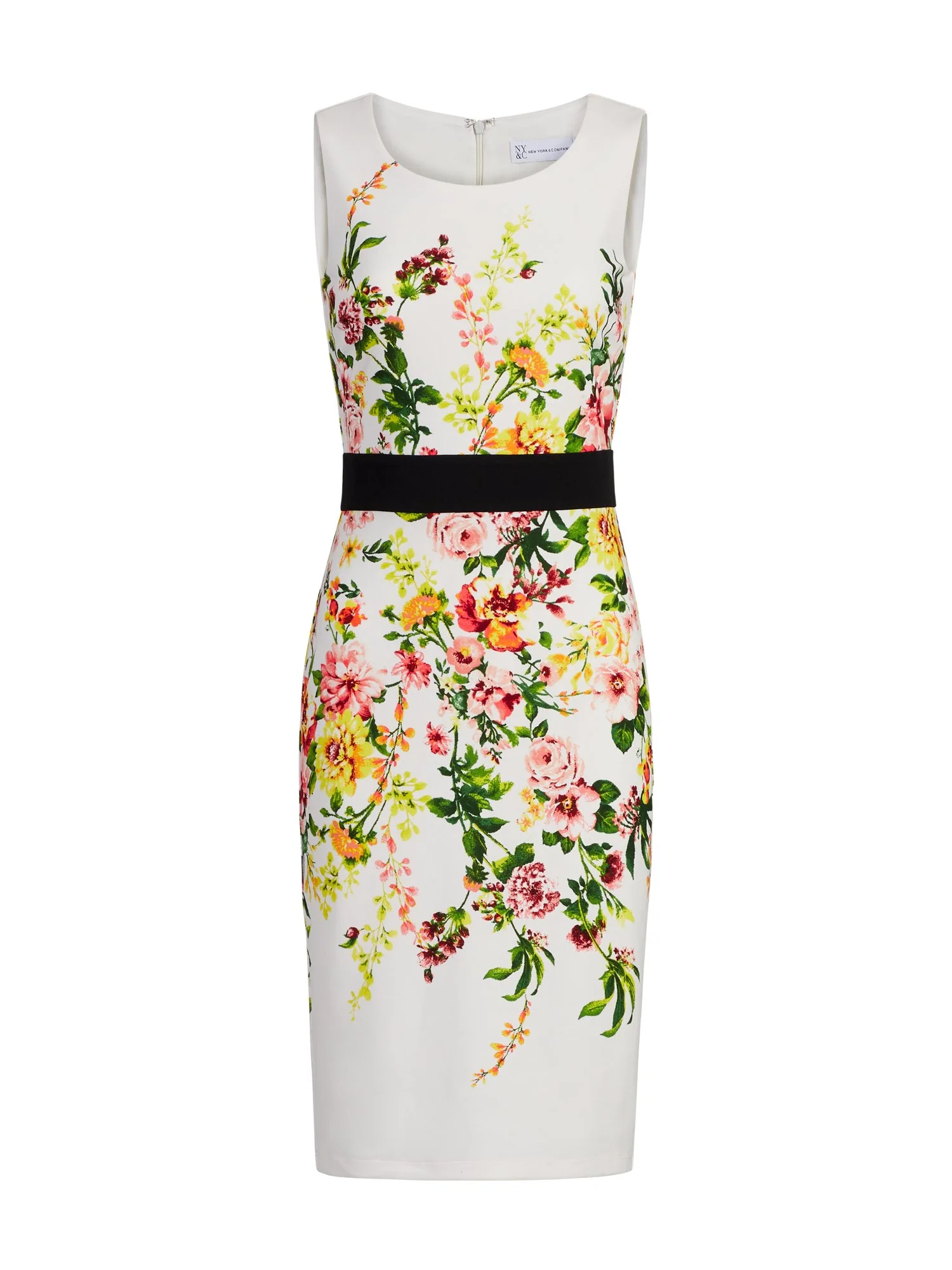 Floral Sheath Dress - Magic Crepe® - Image 2