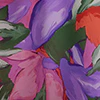 Floral Sleeveless CrissCross Wrap Neck Halter Maxi Dress - Image 5