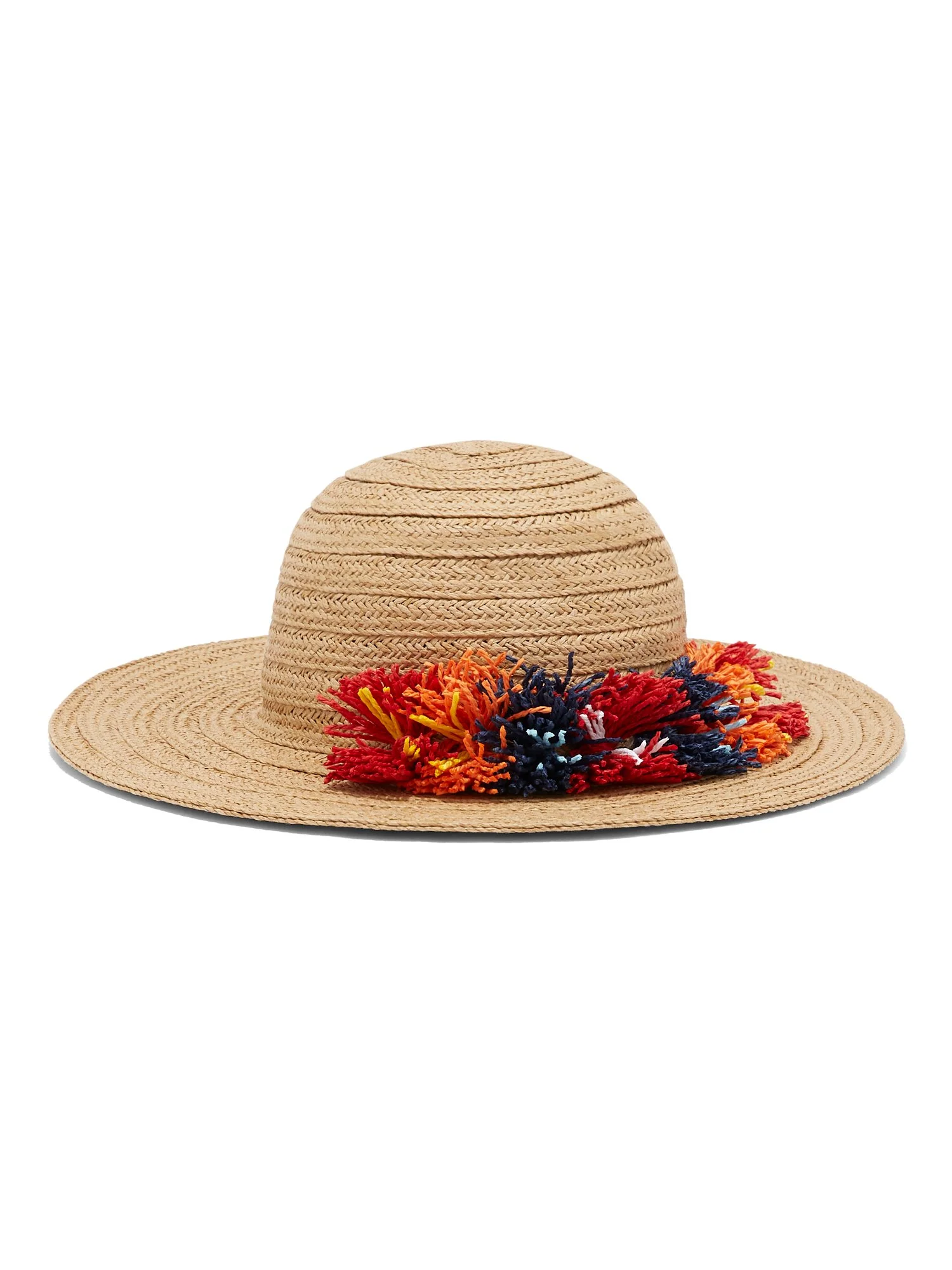 Flower Raffia Hat
