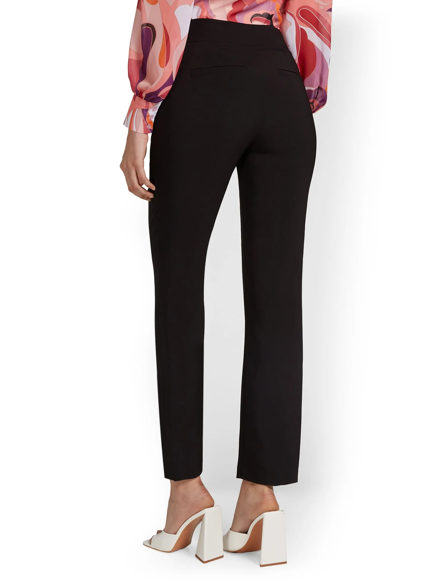 Fold-Over Slim-Leg Pant - Image 3