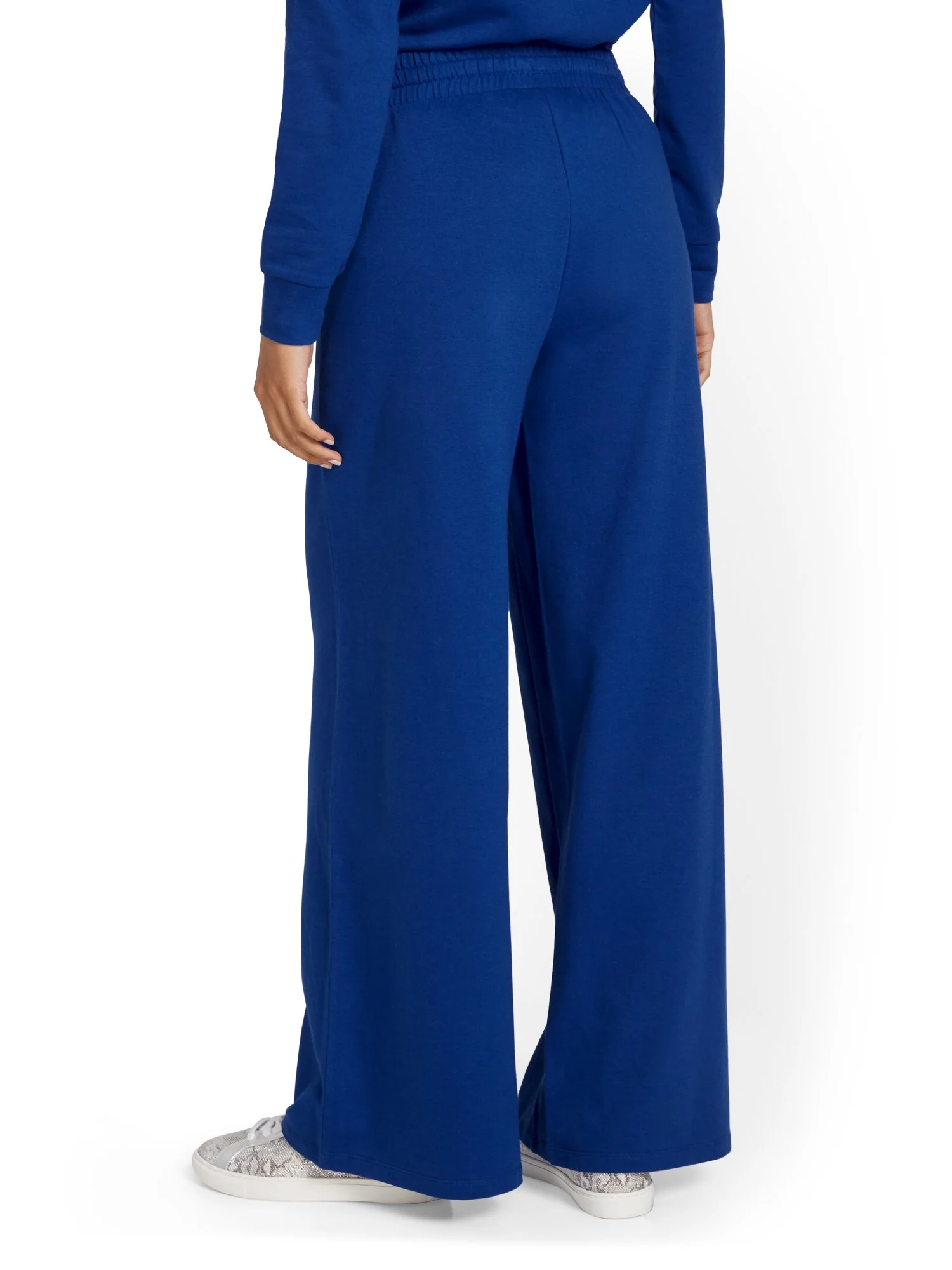 French Terry Wide-Leg Pant - Image 16