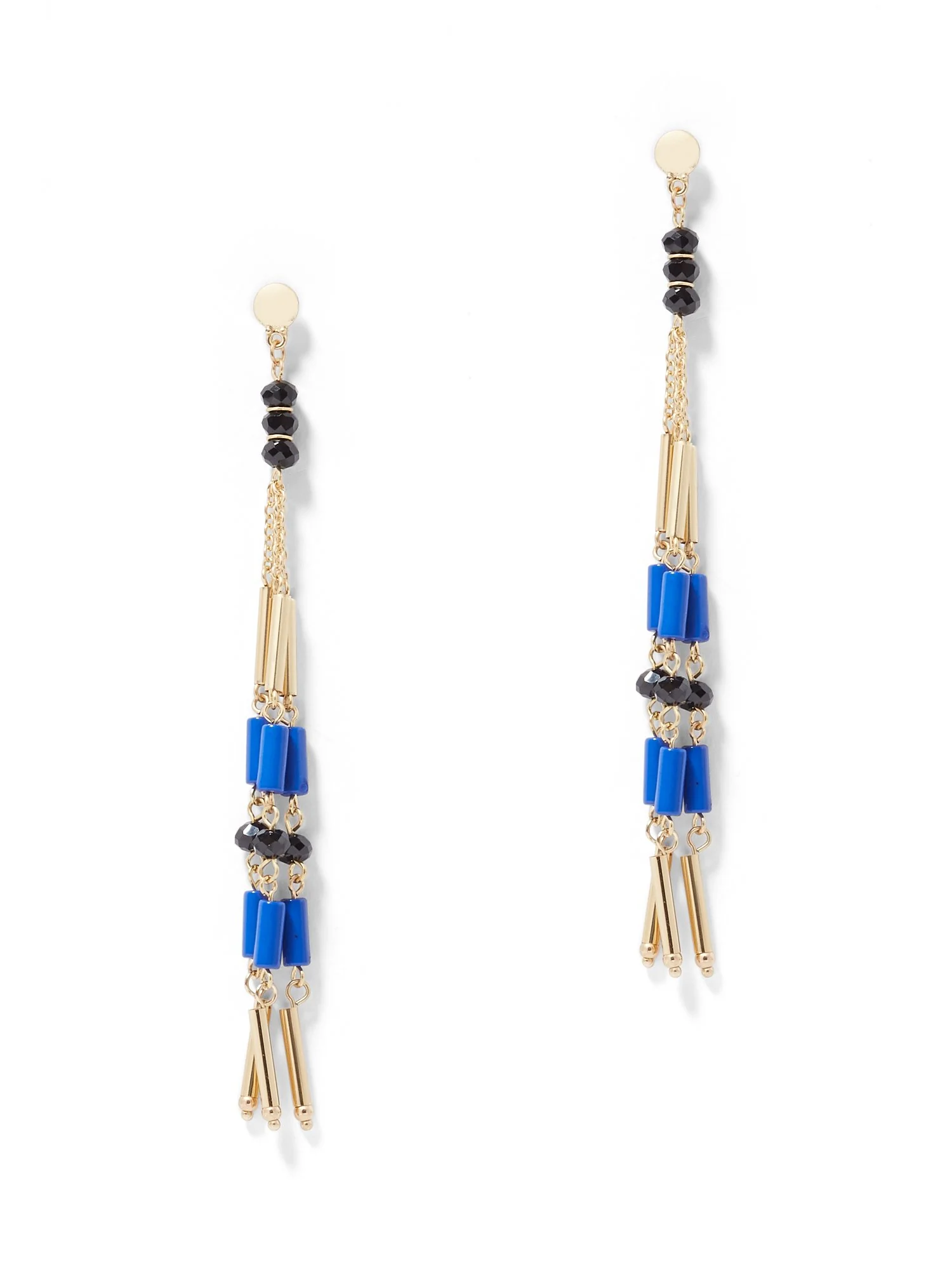 Fringe Linear Drop Earring