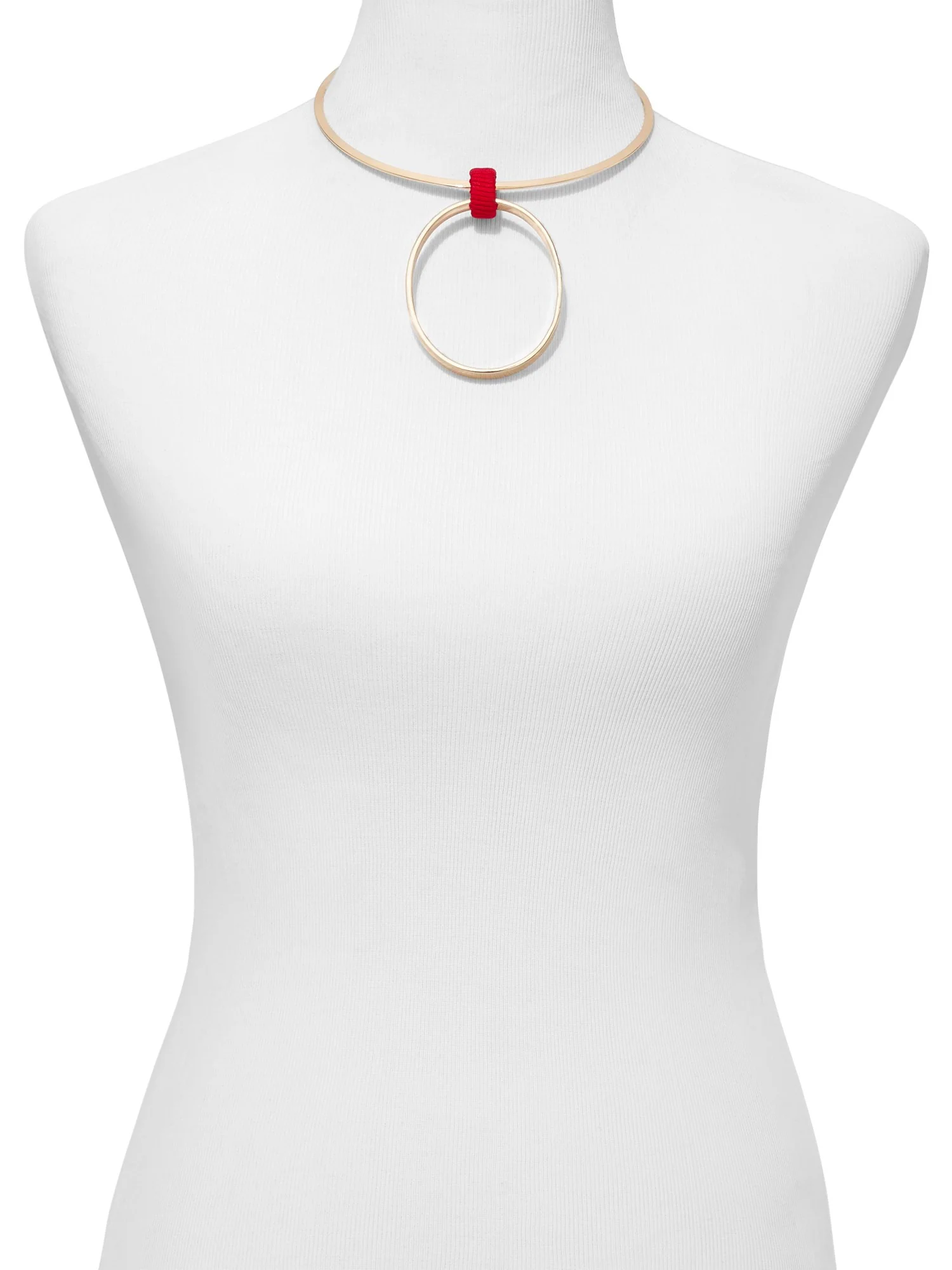 Geo Collar Pendant Necklace - Image 2