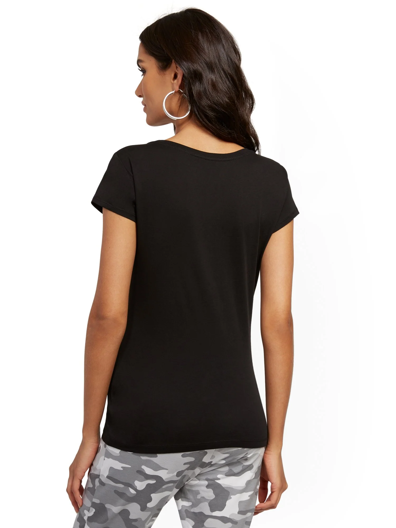 Glittering 'Blessed' Tee - Image 3