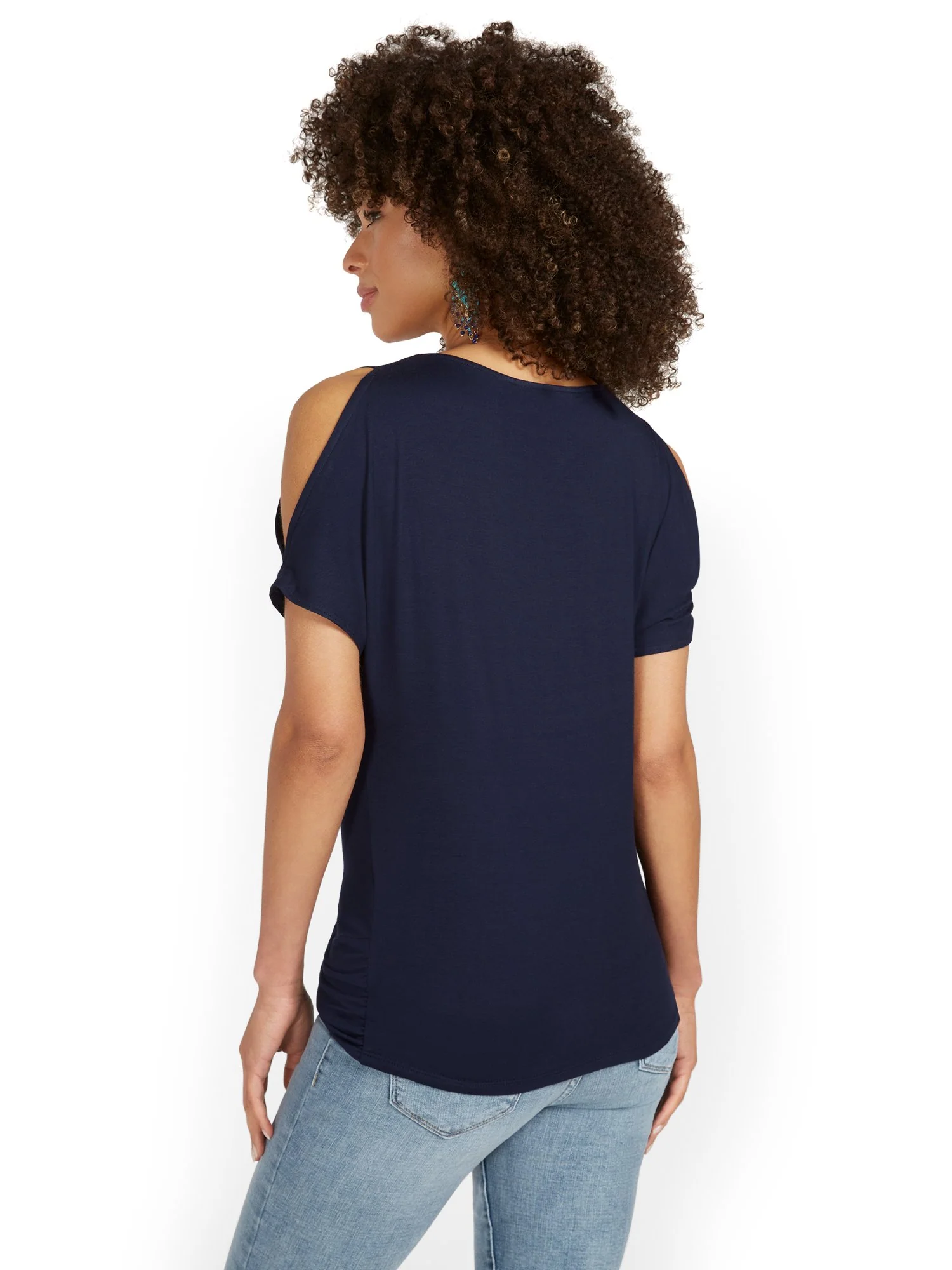 Goddess Cold-Shoulder Top - Image 3