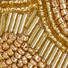 Gold Beaded Clutch - Image 2