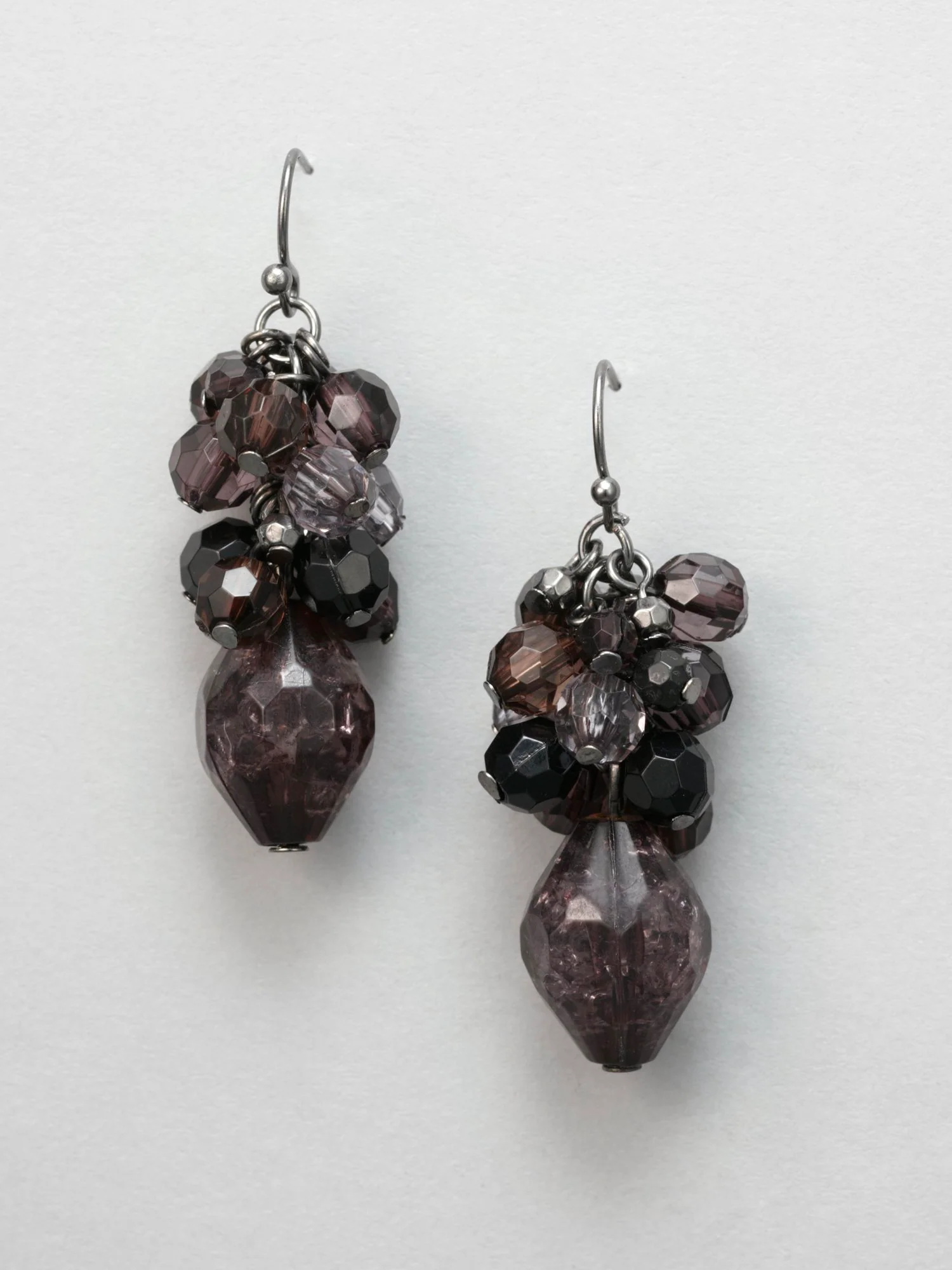 Goldtone Basket-Weave Drop Earring
