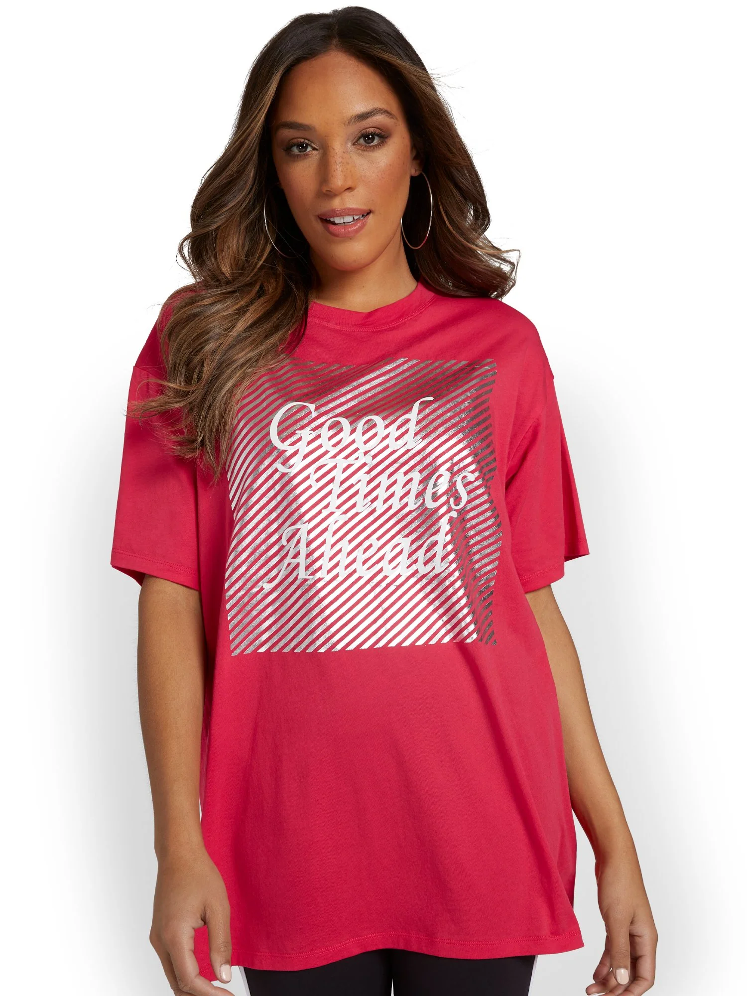 Good Times Oversized Graphic Tee