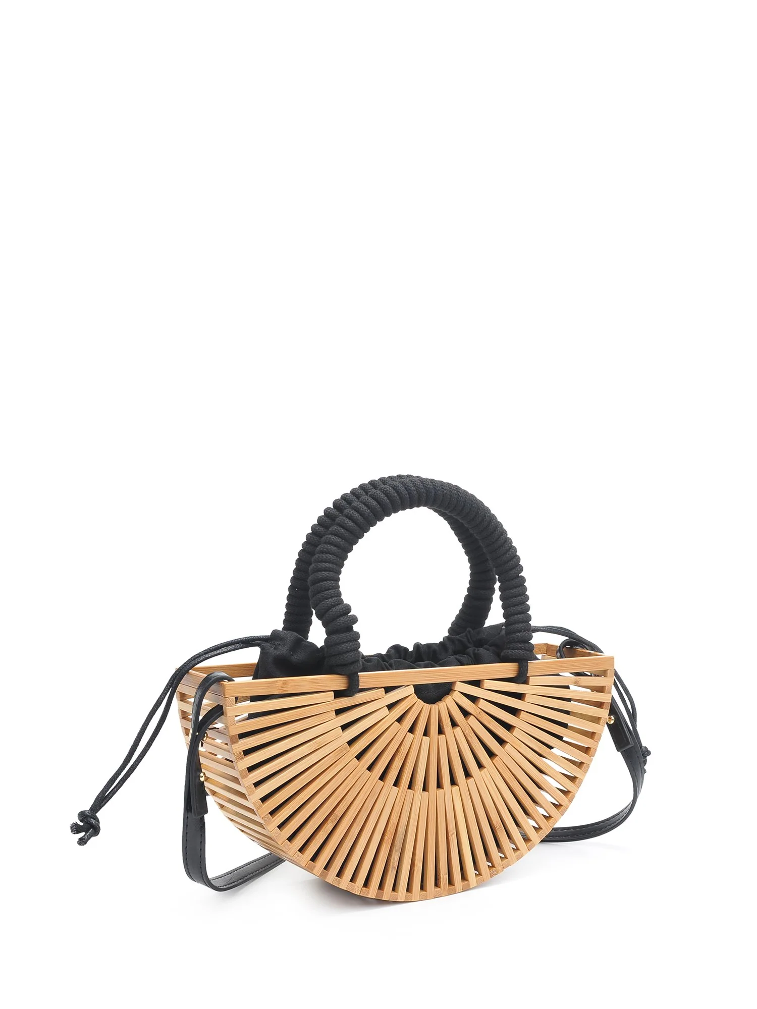 Urban Expressions Half-Moon Wood-Frame Clutch - Brands We Love - Image 2