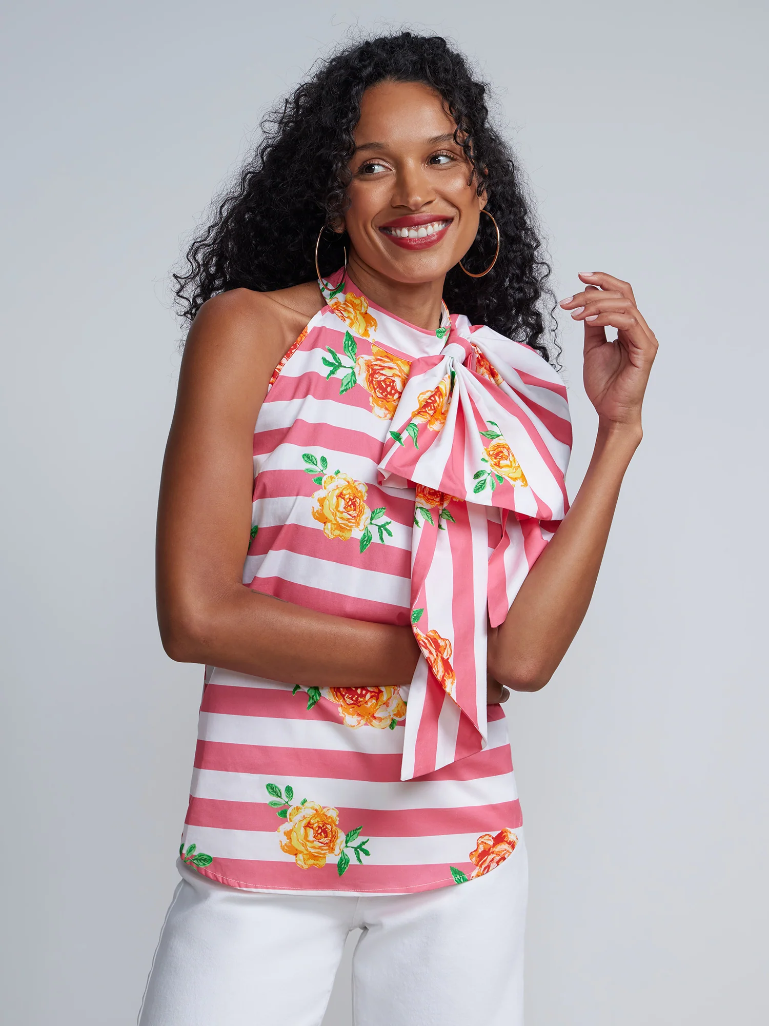 Halter Tie Neck Top