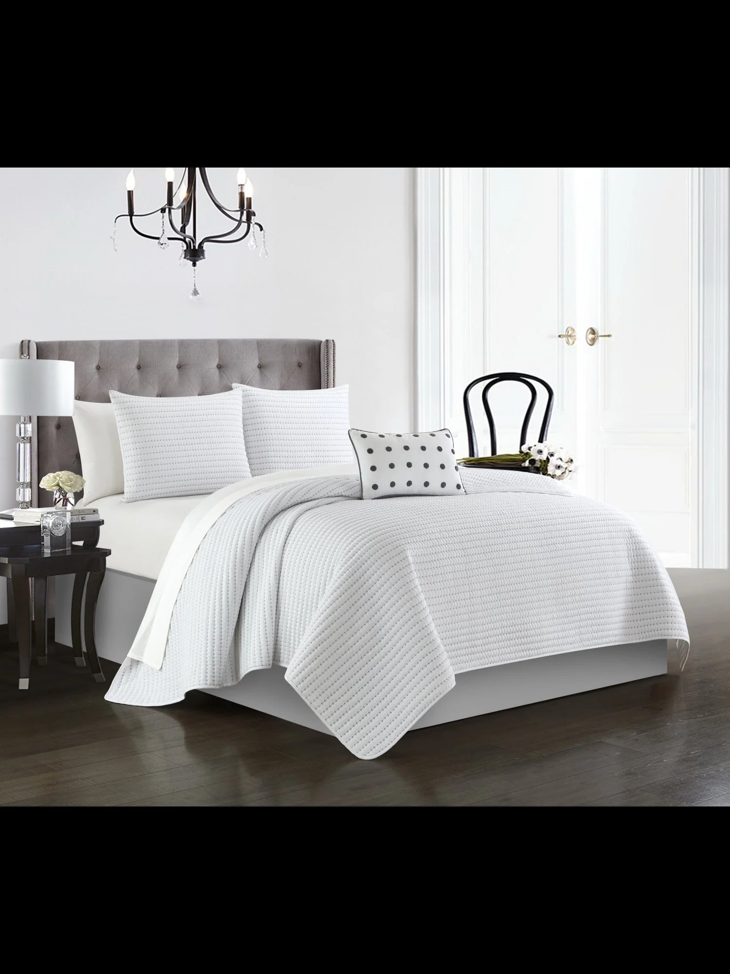Hayden Queen-Size 4-Piece Quilt Set - NY&C x Chic Home - Image 20