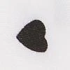 Heart-Print Bow Hair Clip - Image 2