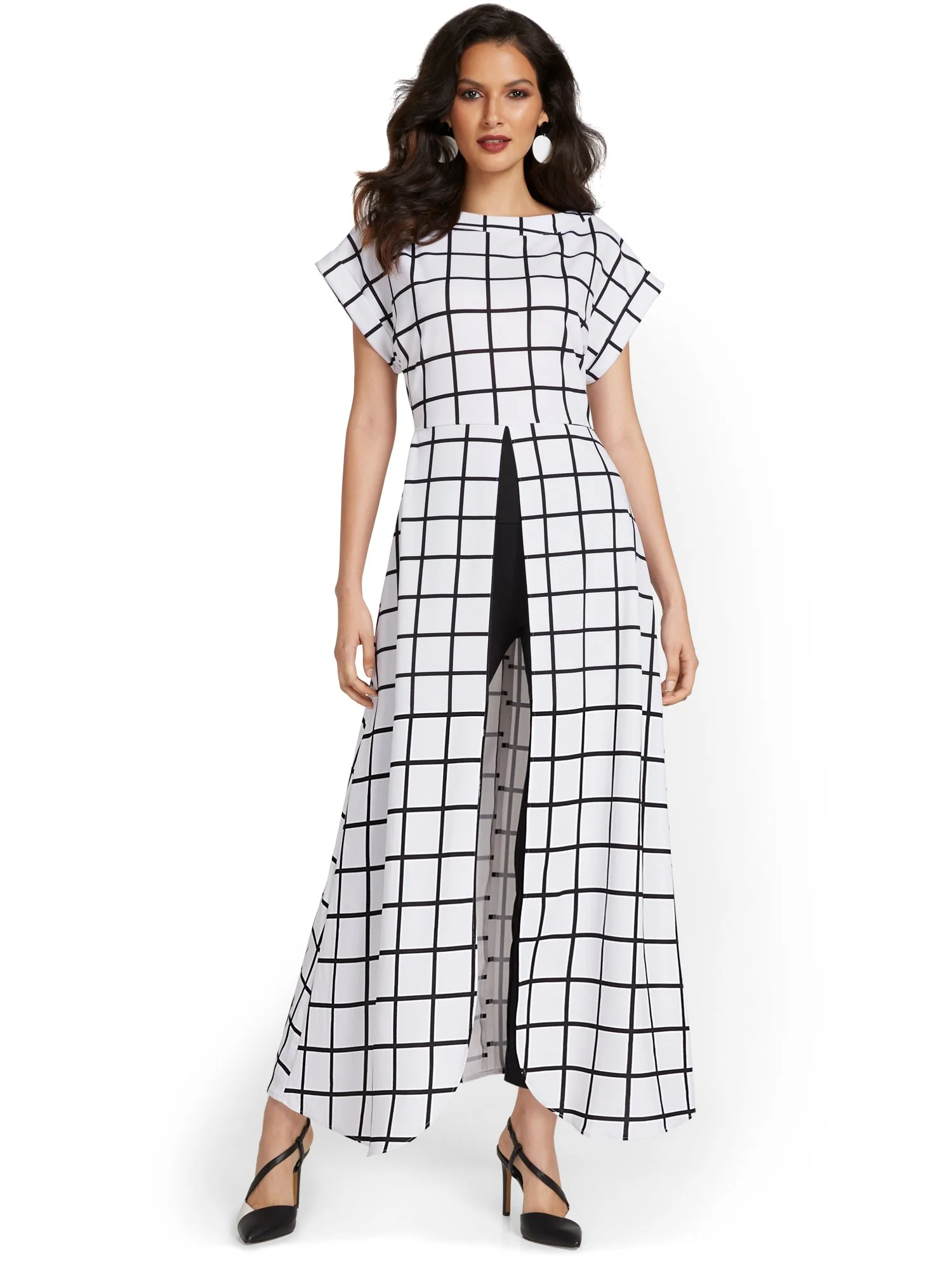 High-Low Drama Top