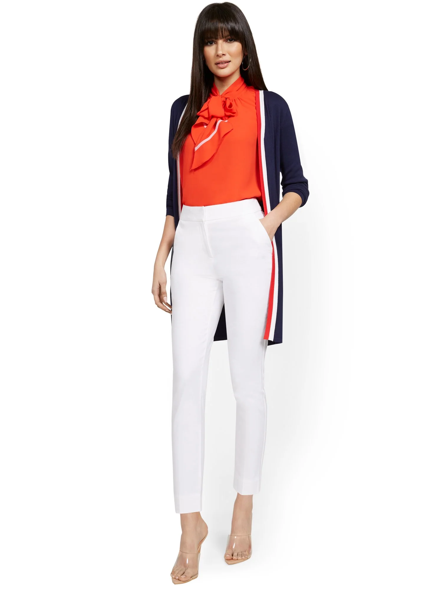 High-Waisted Ankle Pant - Modern - 7th Avenue - Image 4