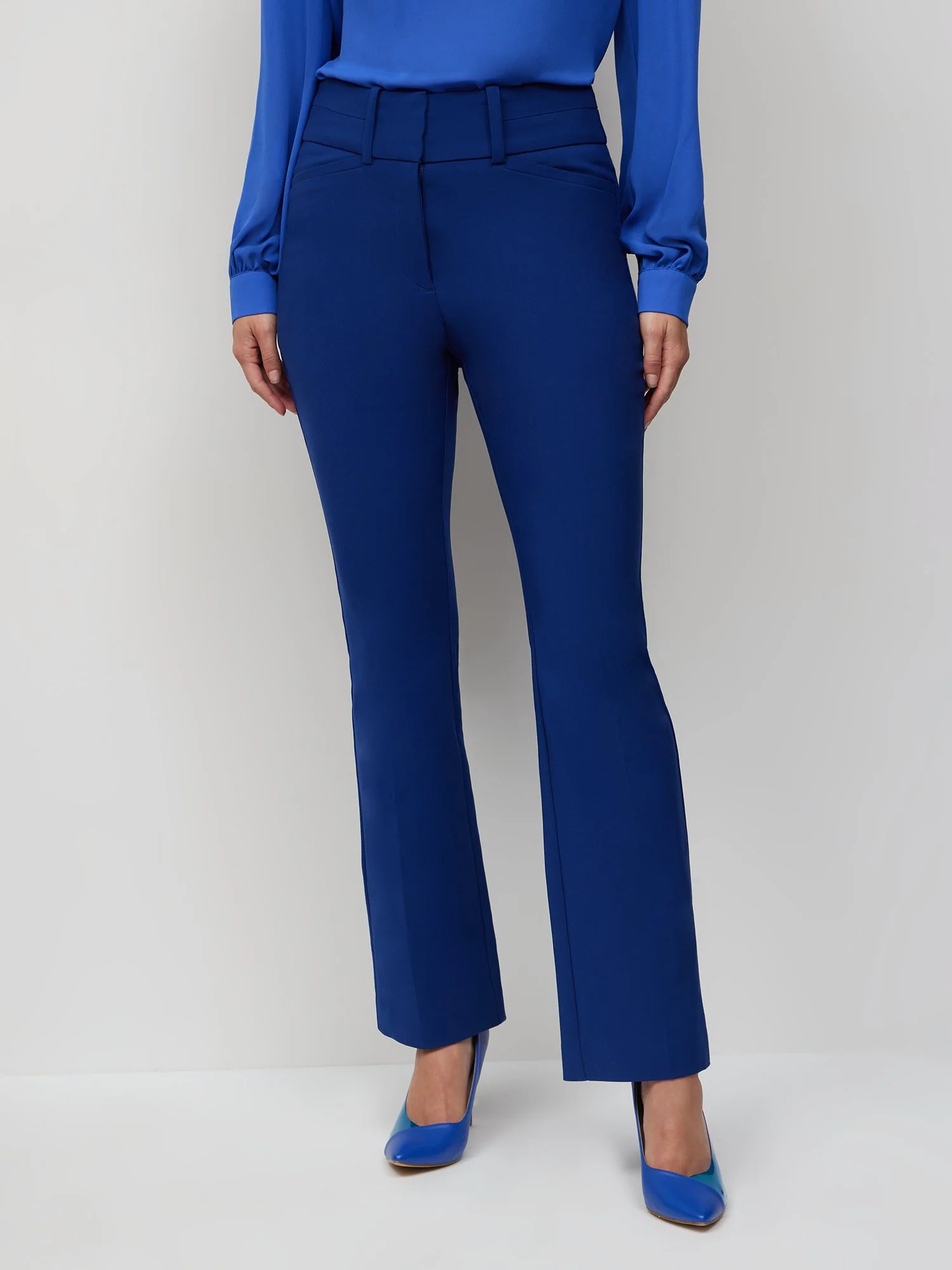 High-Waisted Bootcut Pant - All Season Stretch - Image 11