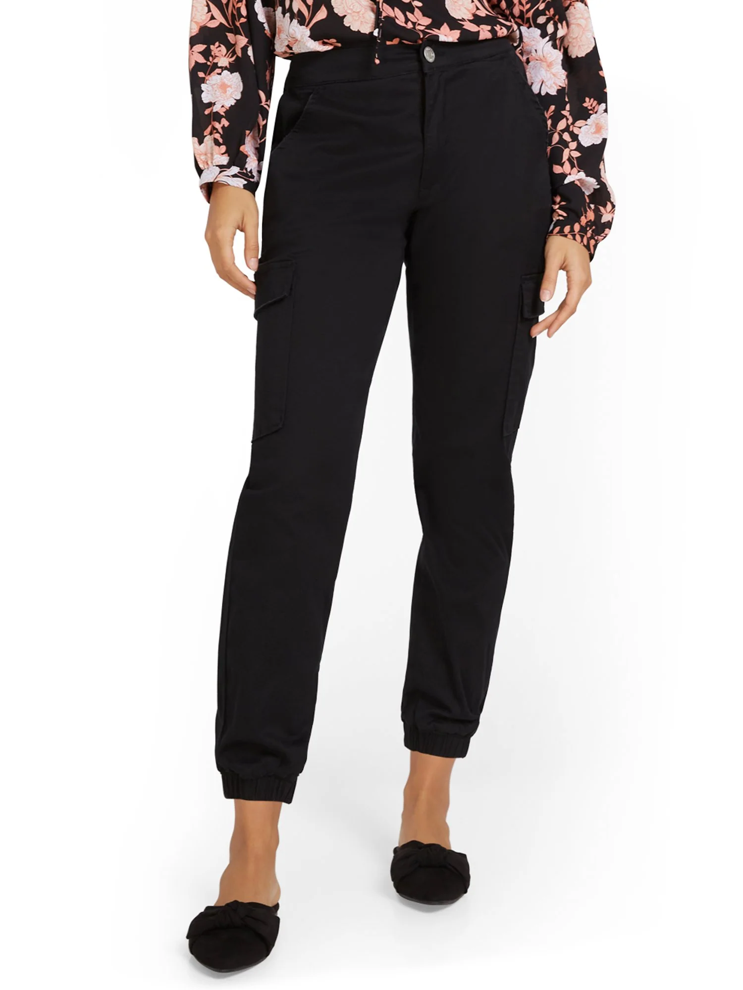High-Waisted Cargo Jogger Pant - Image 2