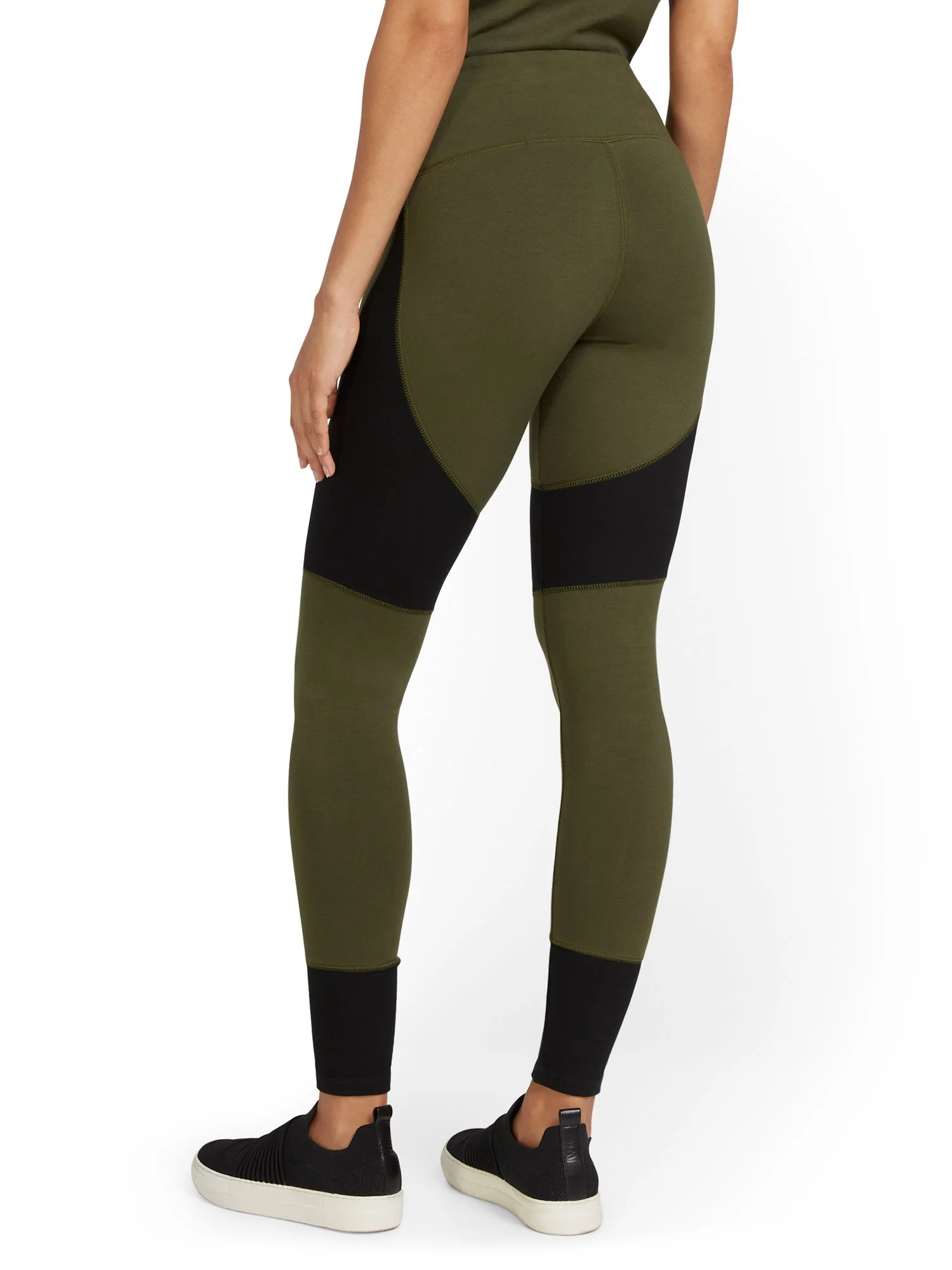 High-Waisted Colorblock Pocket Legging - Image 3