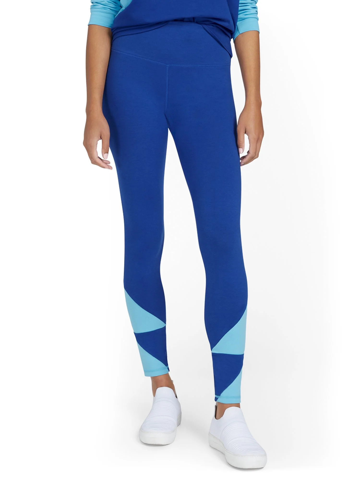 High-Waisted Colorblock Pocket Legging - Image 7