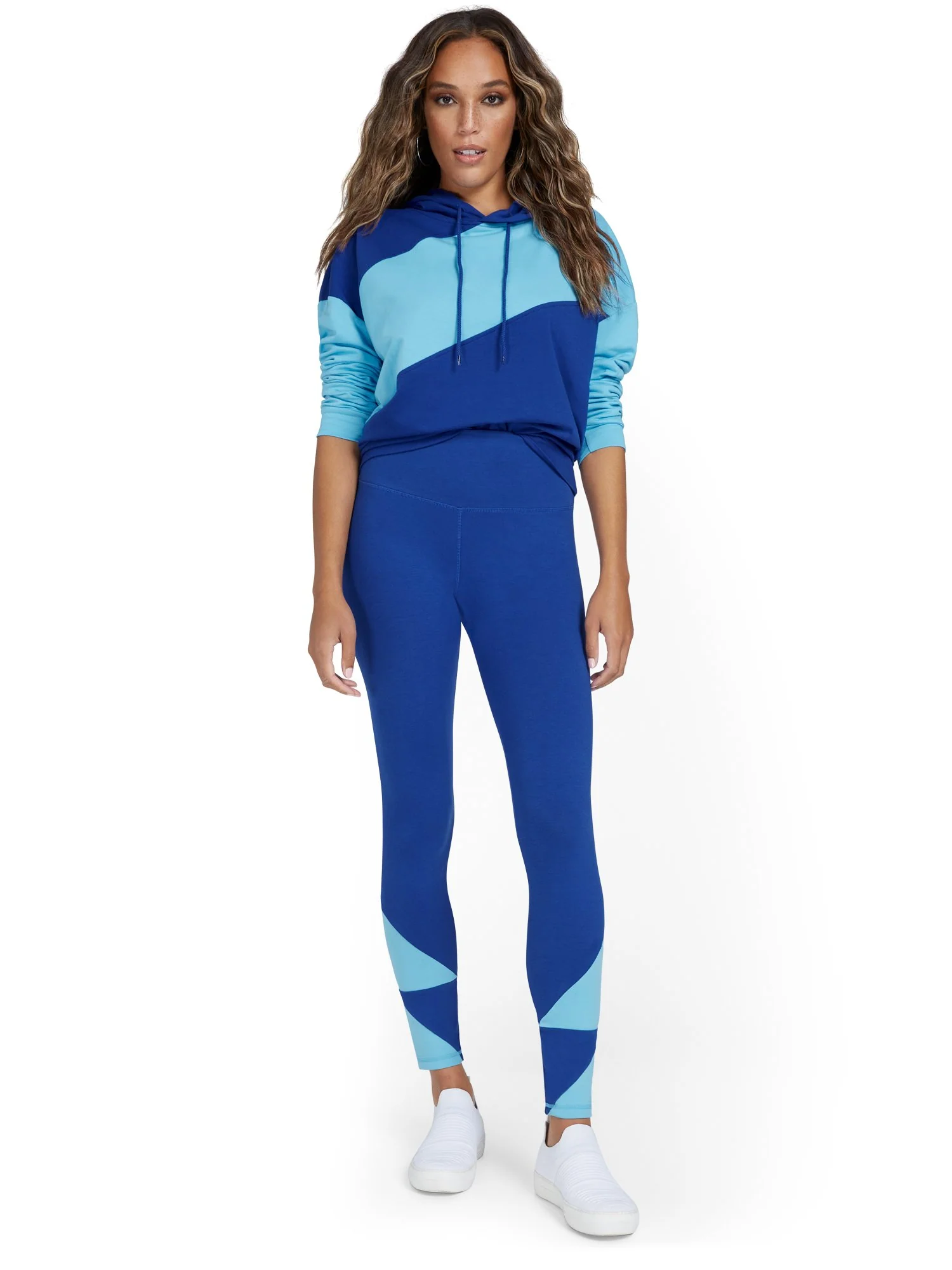 High-Waisted Colorblock Pocket Legging - Image 9