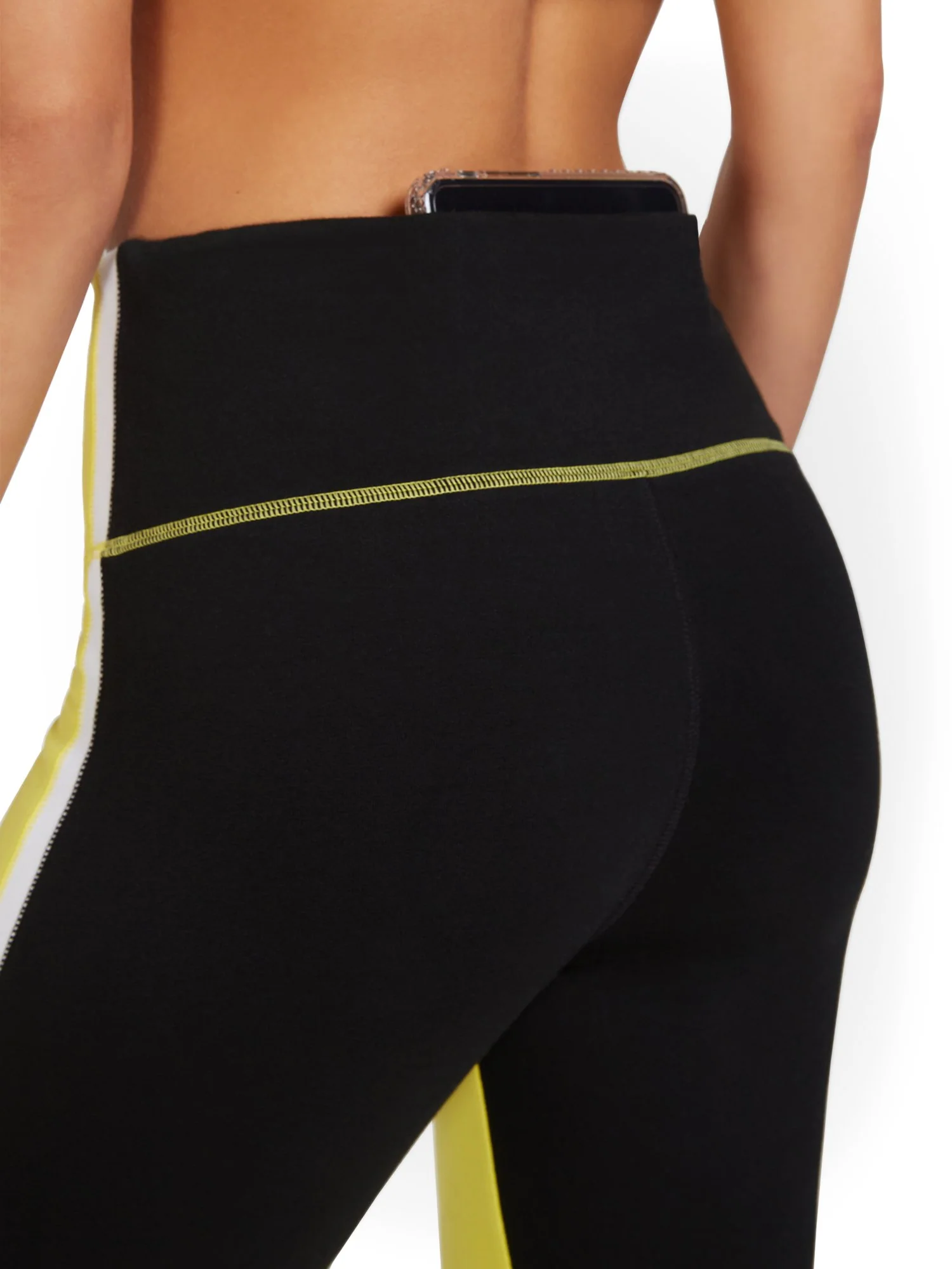 High-Waisted Colorblock Pocket Legging - Image 4