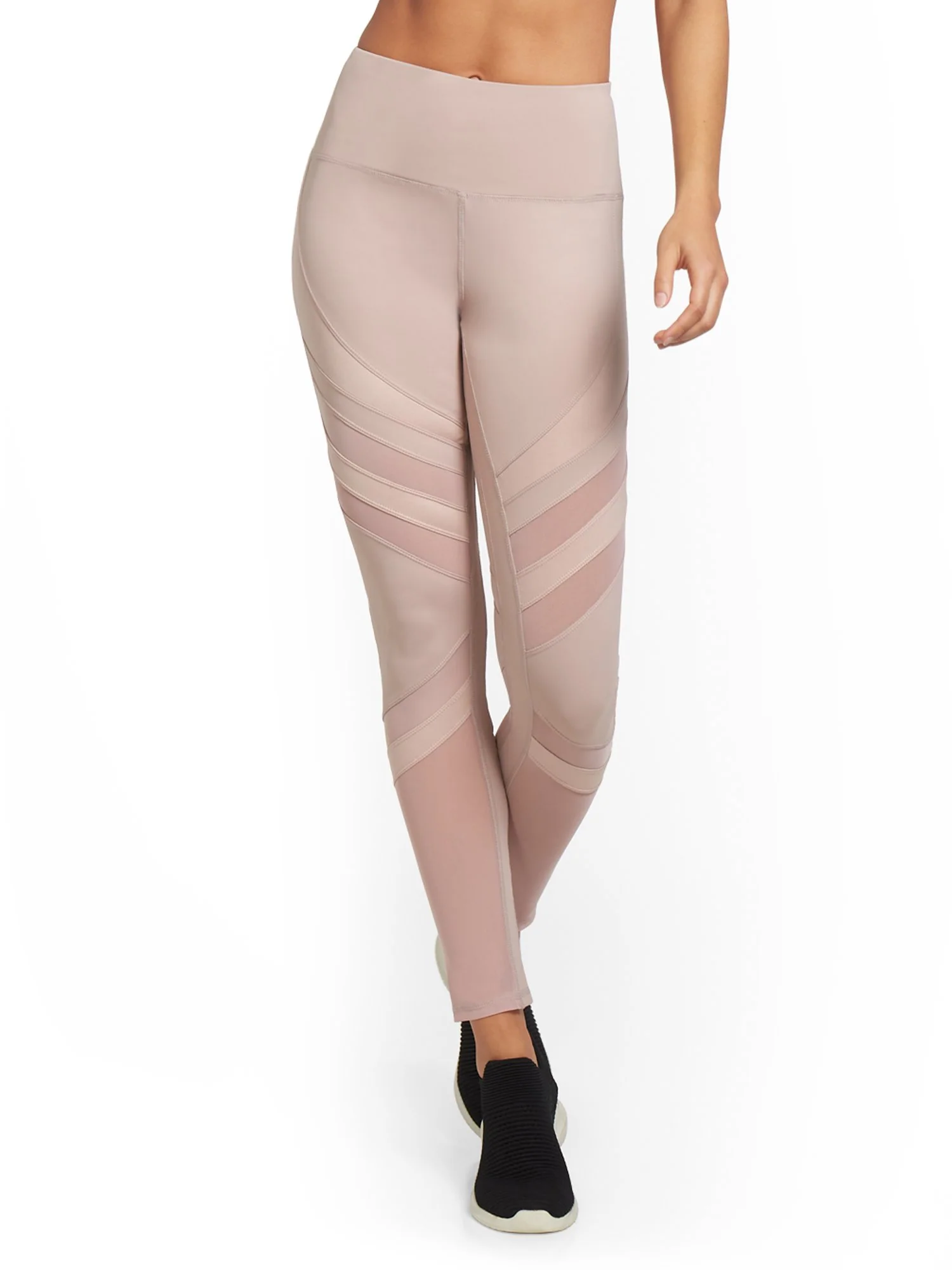 High-Waisted Diagonal Stripe Legging - Image 5