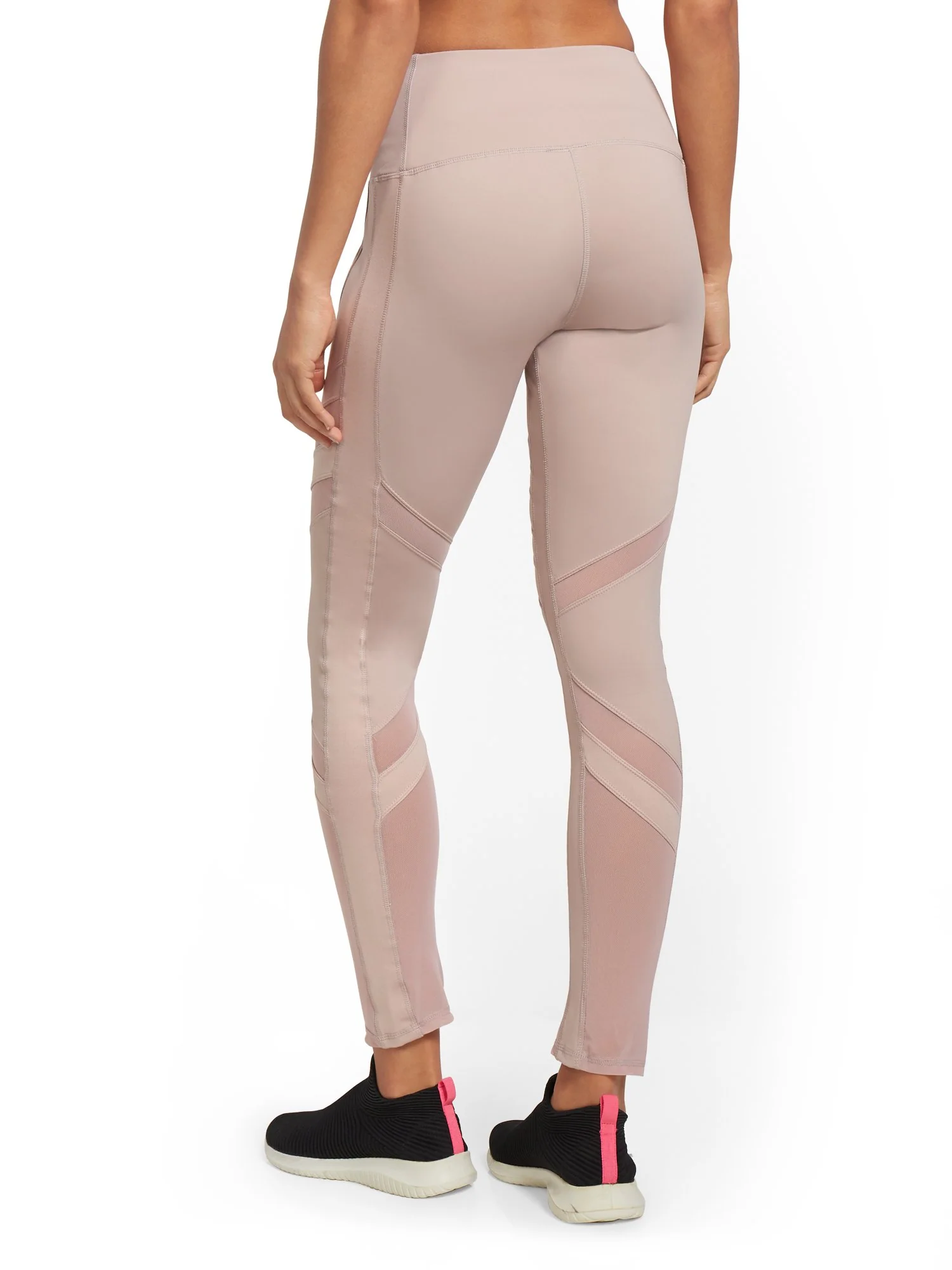 High-Waisted Diagonal Stripe Legging - Image 7