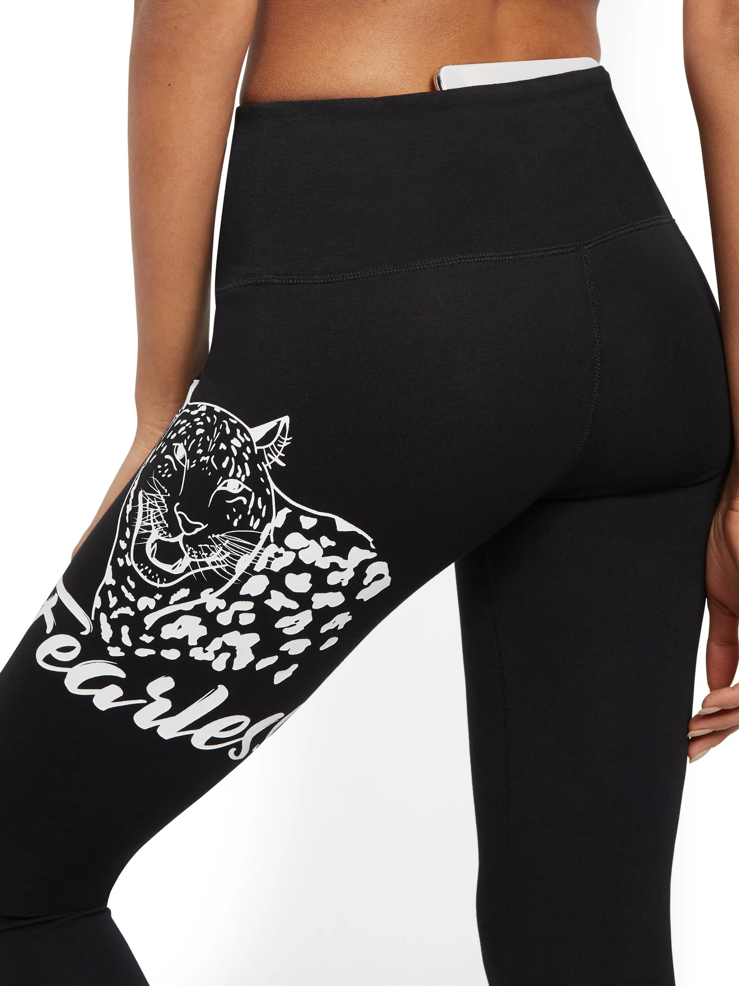 High-Waisted 'Fearless' Pocket Legging - Image 4