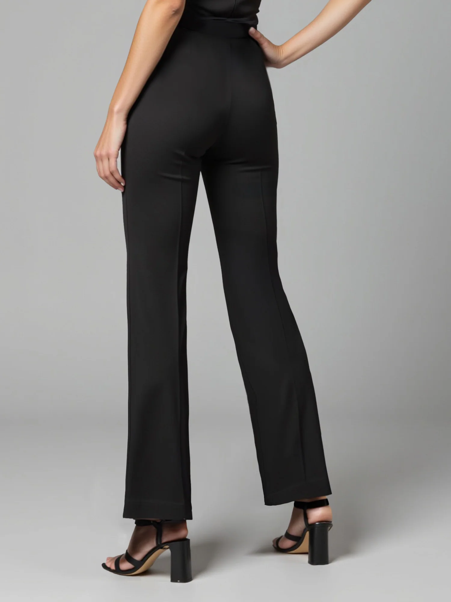 High Waisted Flare Pants - Image 3