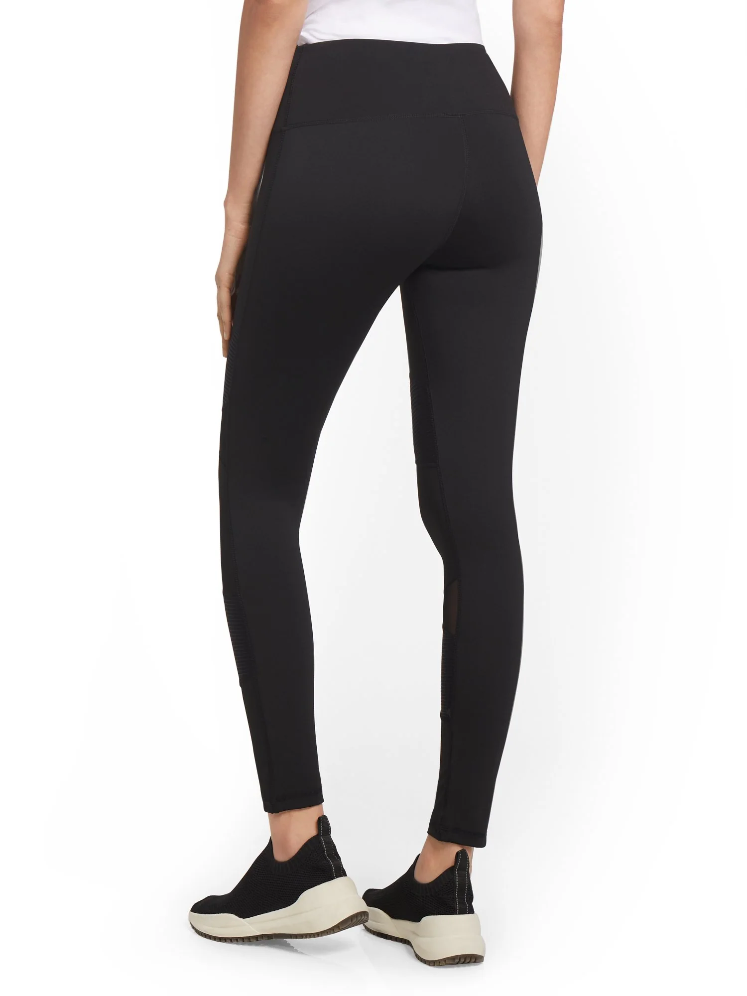 High-Waisted Mesh Cut-Out Legging - Image 3