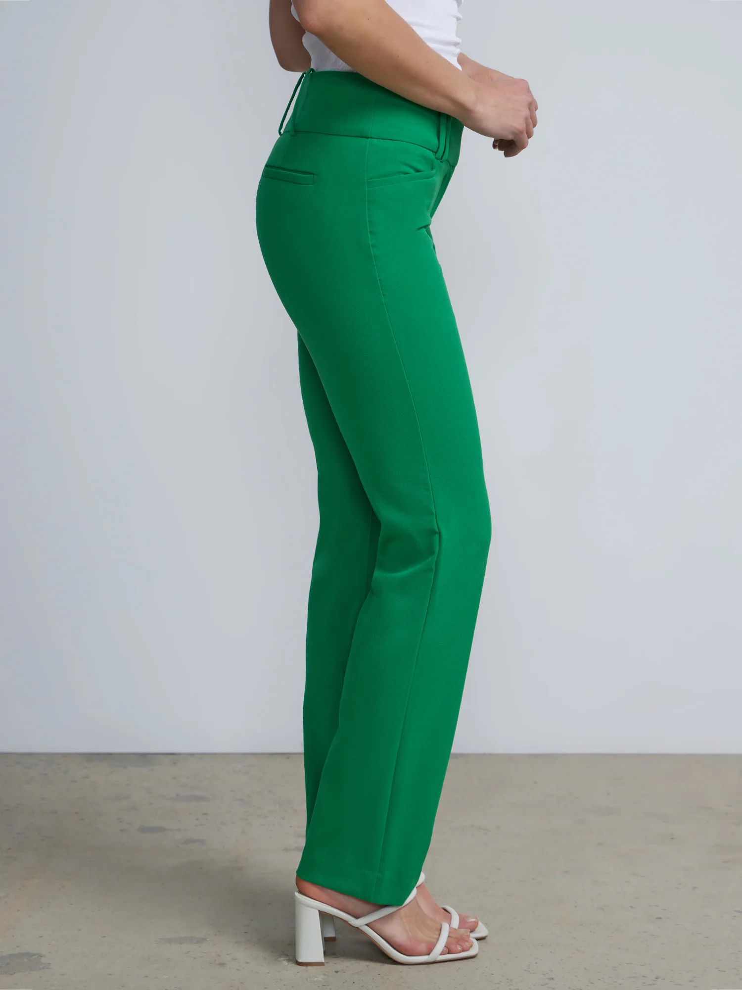 High-Waisted Modern-Fit Straight-Leg Pant - Essential Stretch - Image 13