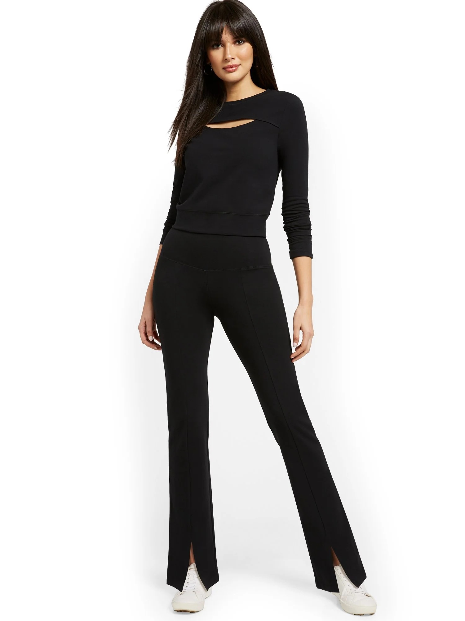 High-Waisted Pocket Bootcut Yoga Pant - Image 5