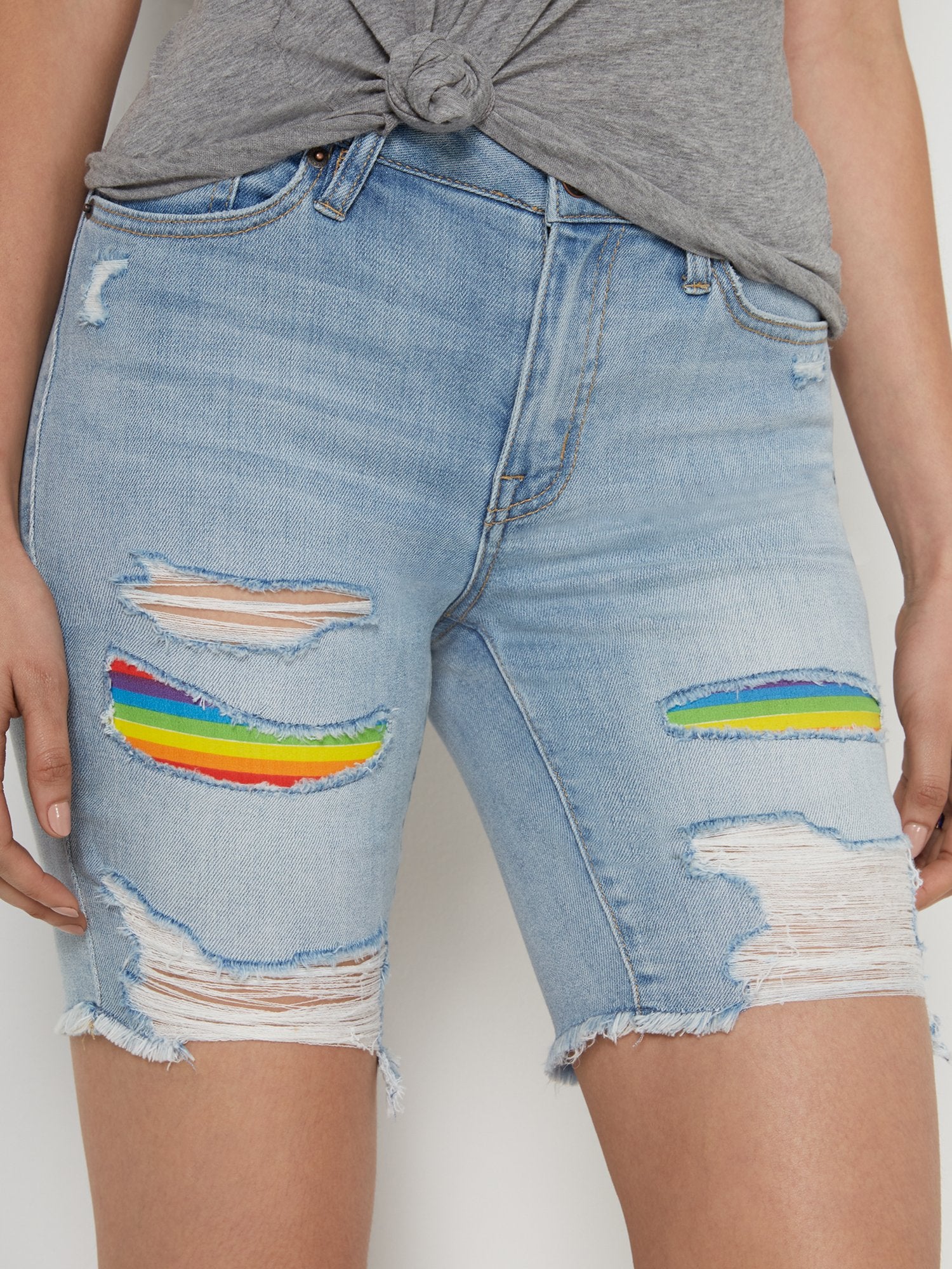 High-Waisted Pride Patch Short - Image 6