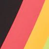 High-Waisted Rainbow-Stripe Pocket Legging - City Contour - Image 6
