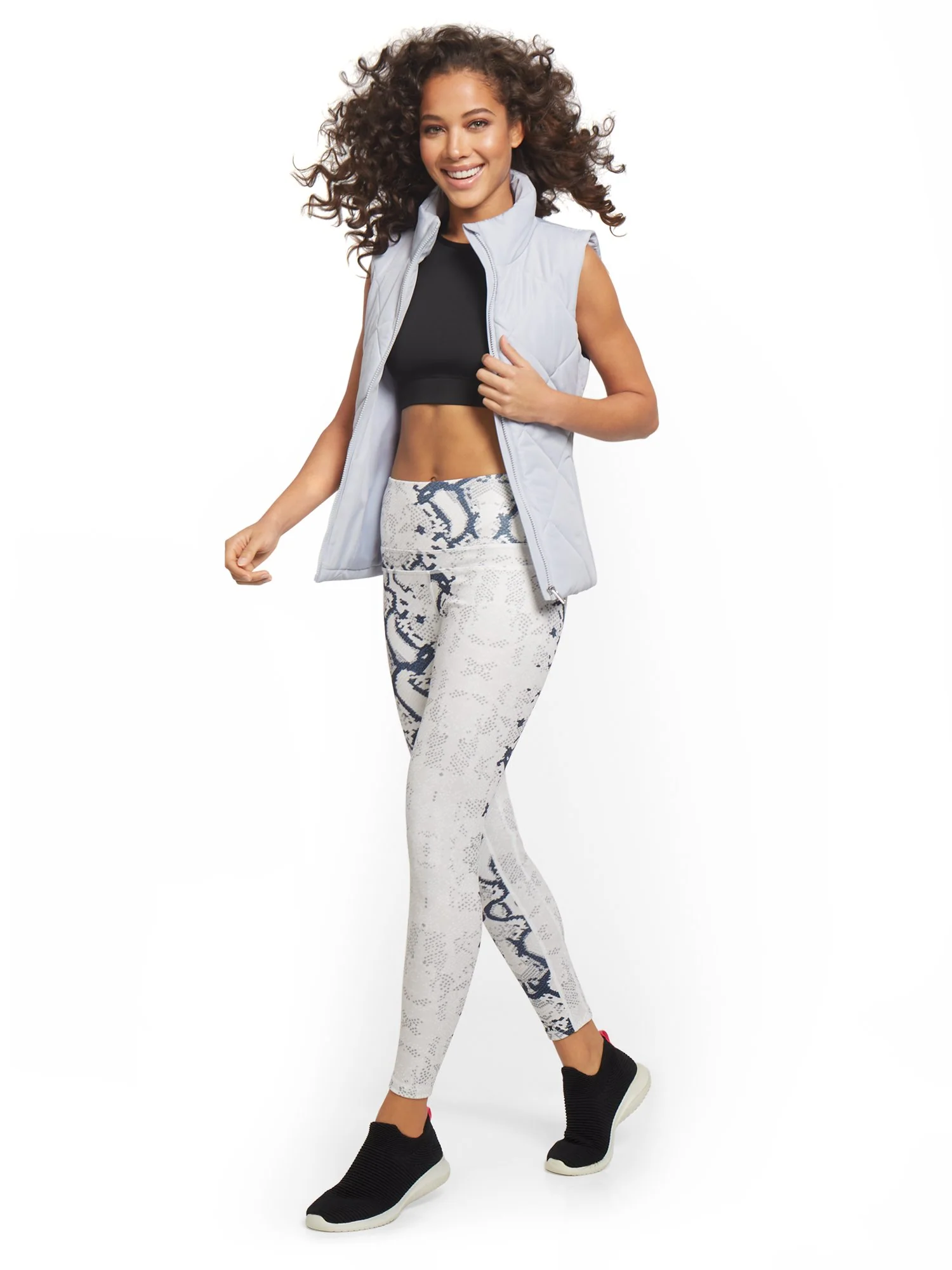 High-Waisted Snake-Print Legging - Image 4