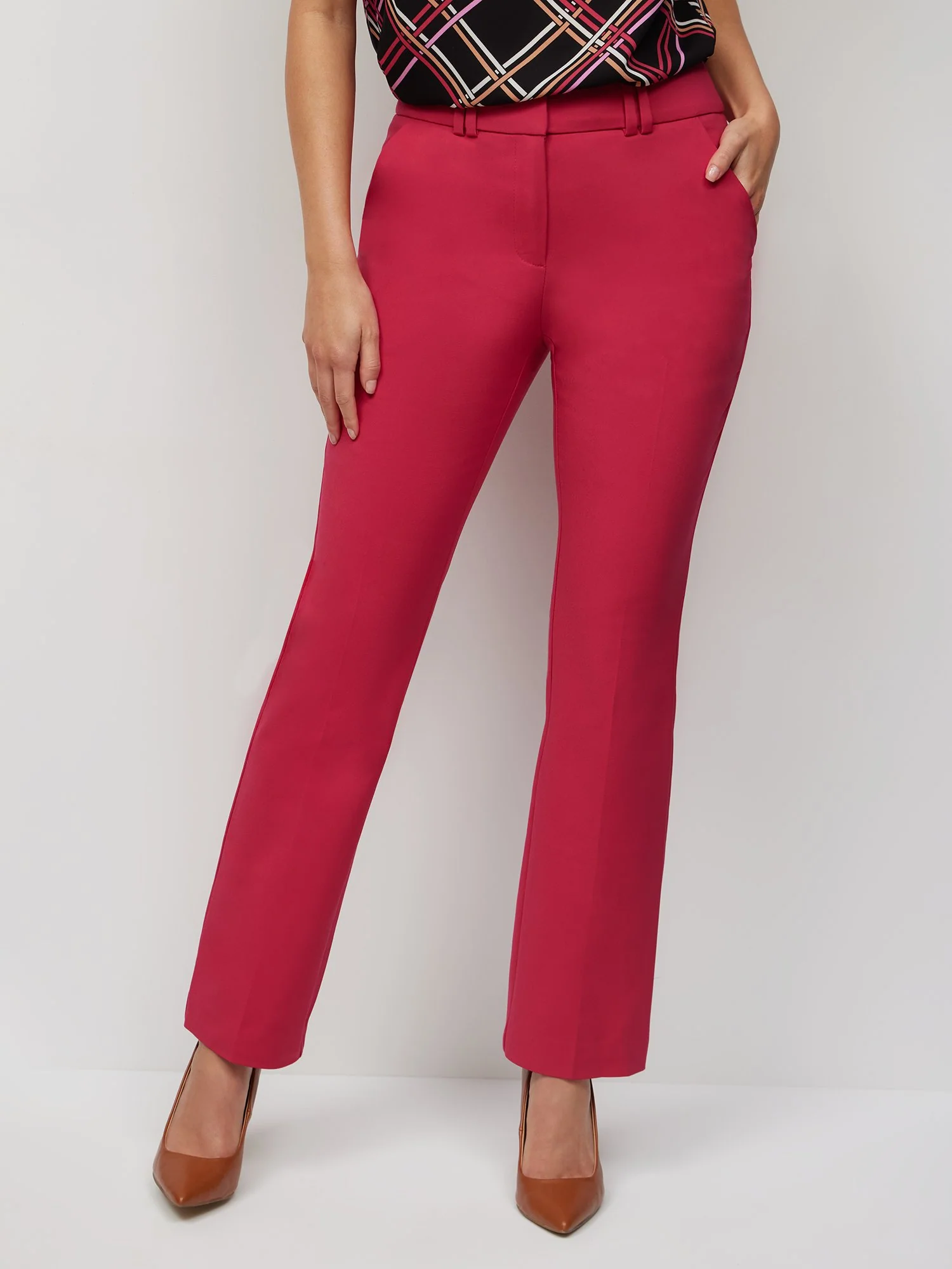 High Rise Straight-Leg Pant - All Season Stretch - Image 5