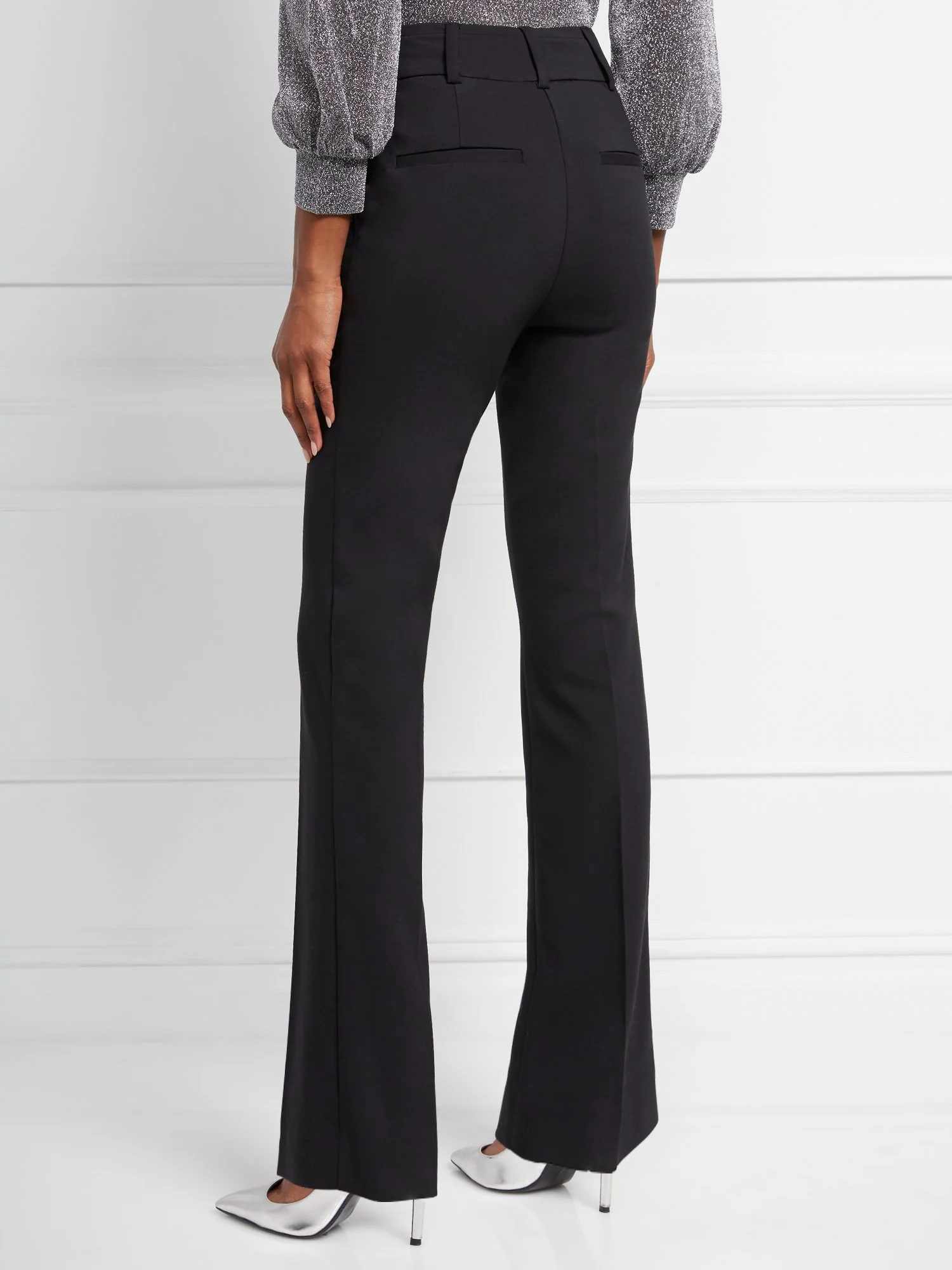 High-Waisted Straight-Leg Pant - Modern Fit - All-Season Stretch - 7th Avenue - Image 3