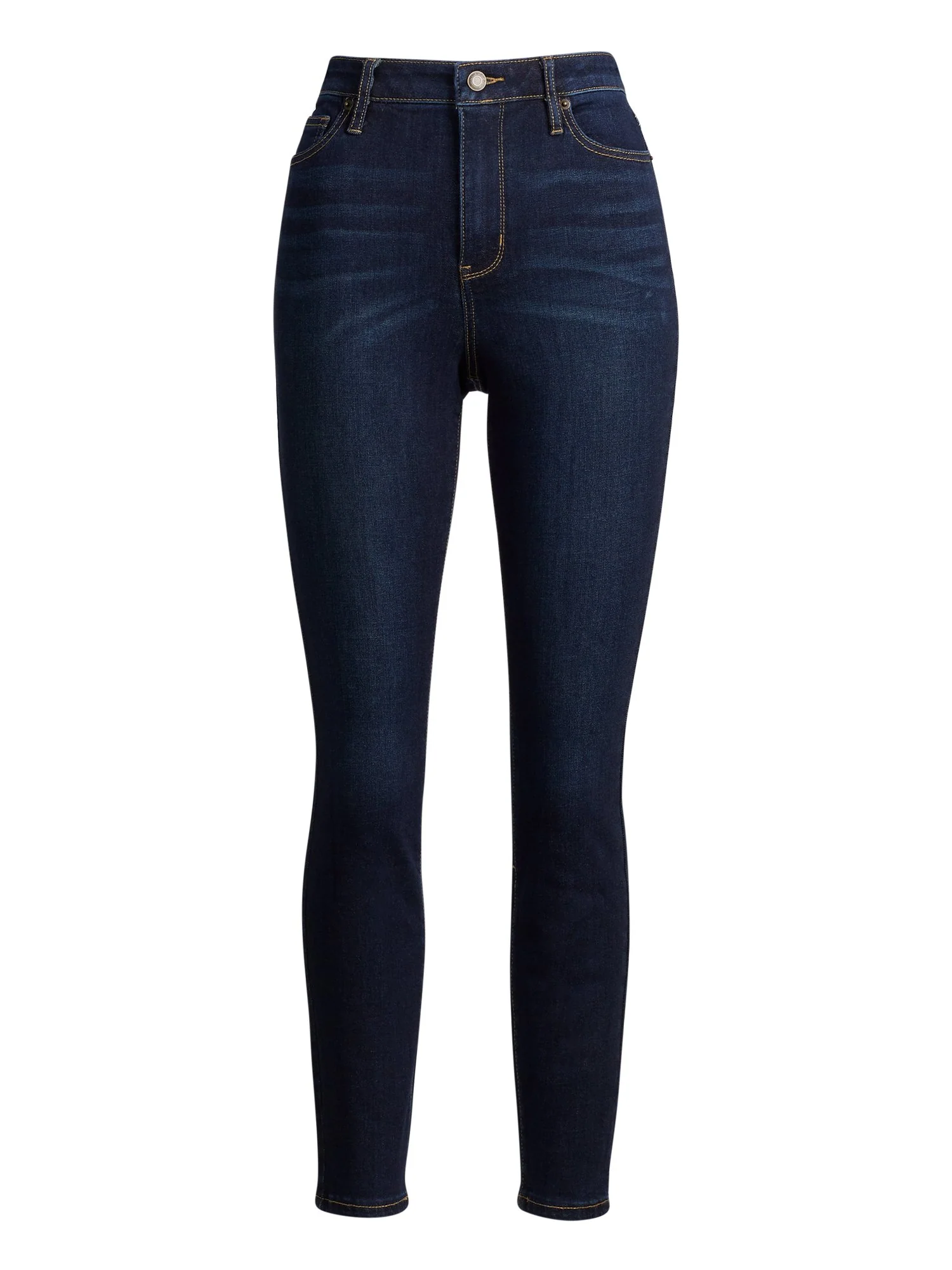 High-Waisted Super-Skinny Jeans - Northern Blue - Image 2